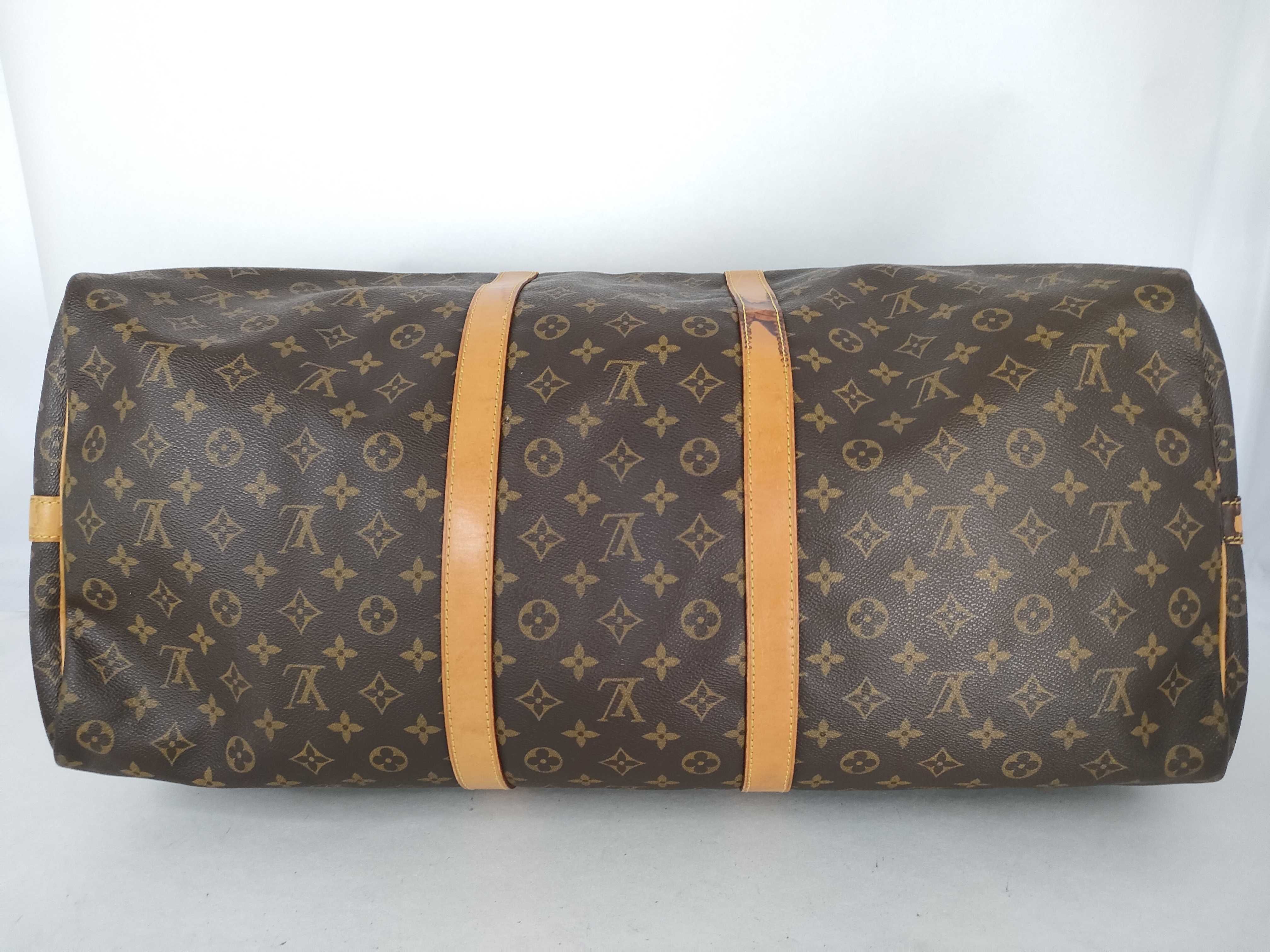 Monogram LV Monogram Keepall Bandoulière 60 M41412 TH0968 ST Boston Bag — view 7