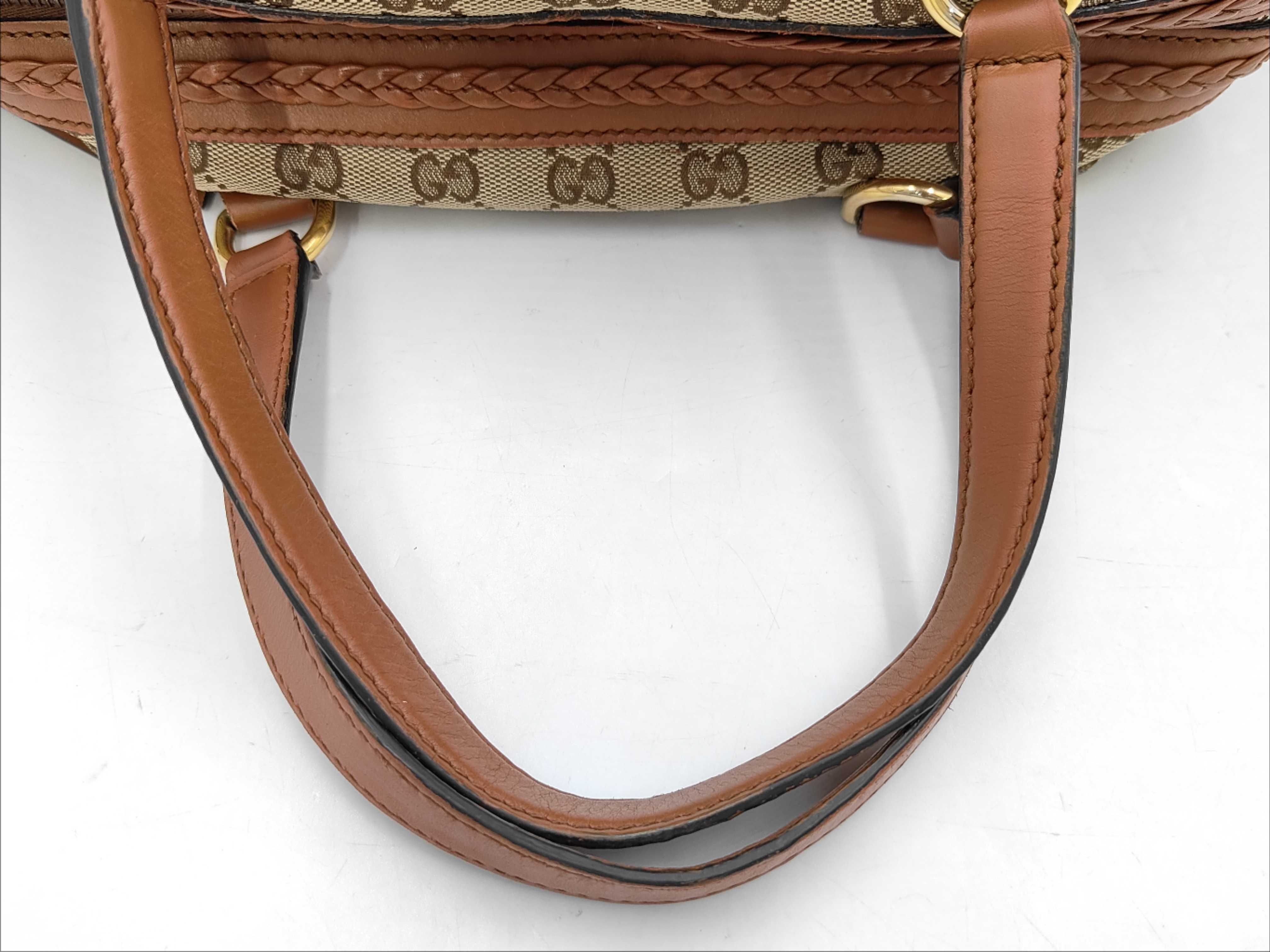 GG Canvas Shoulder Bag Brown Handbag — view 3