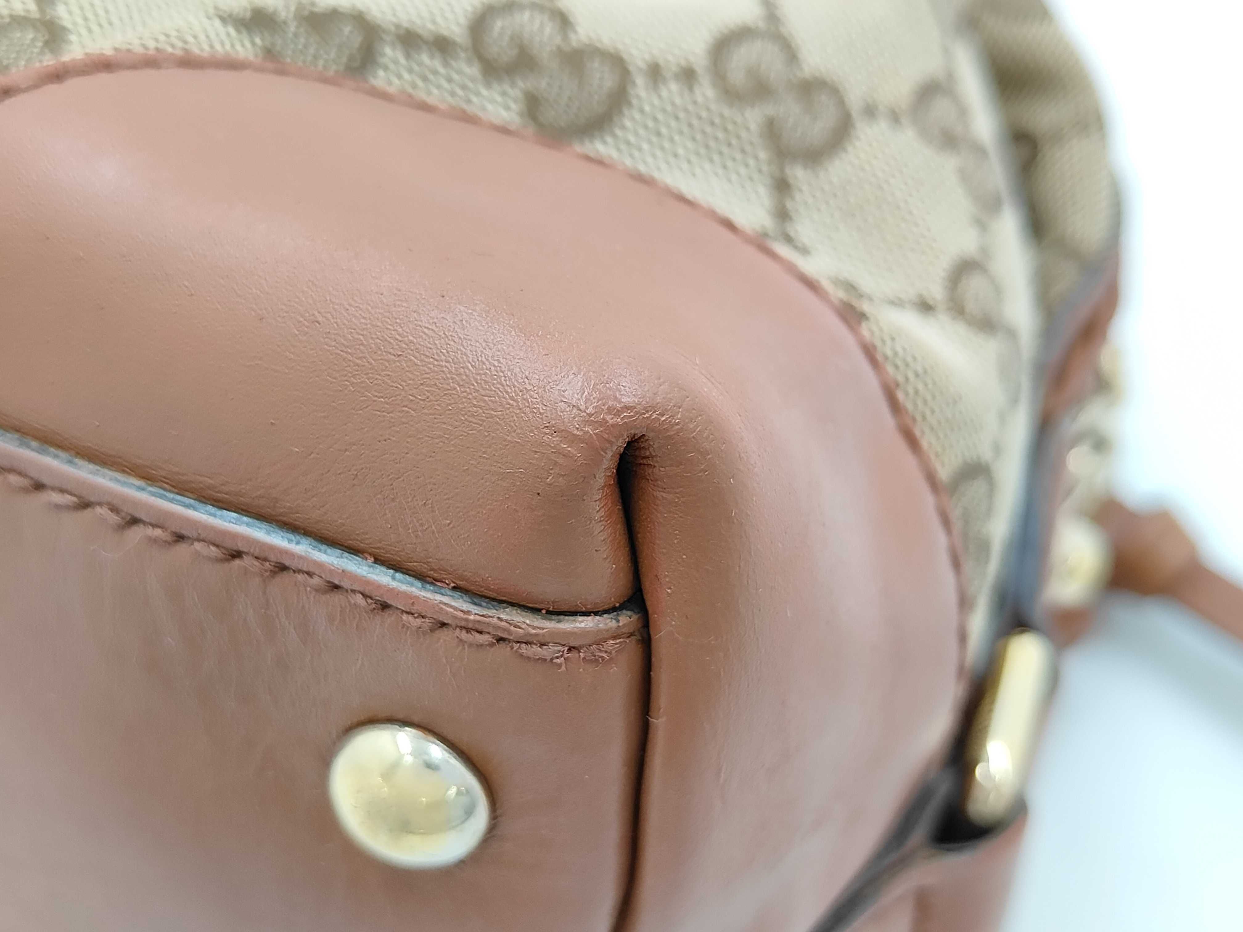GG Canvas Shoulder Bag Brown Handbag — view 6