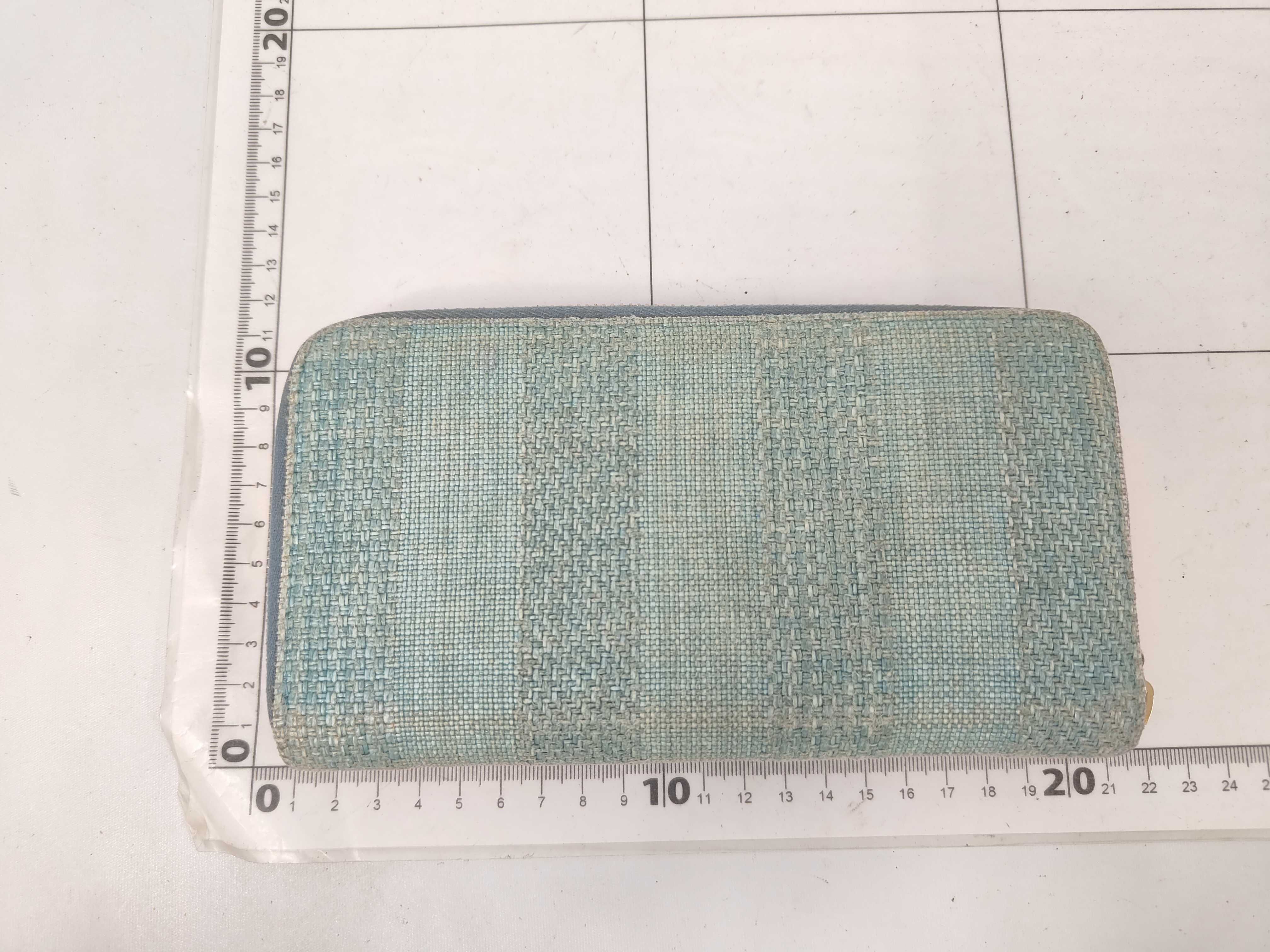 Deauville line long wallet, green. — view 2