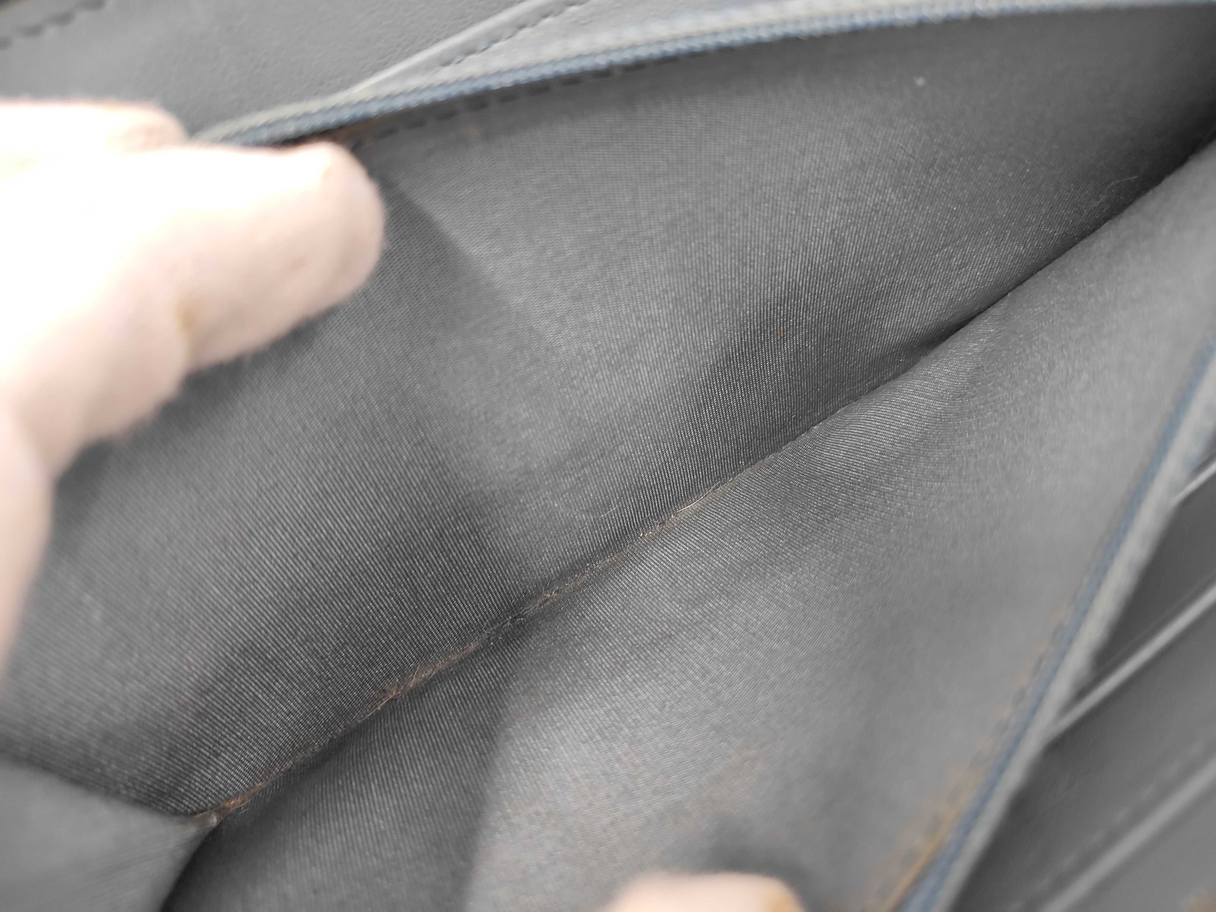 Deauville line long wallet, green. — view 12
