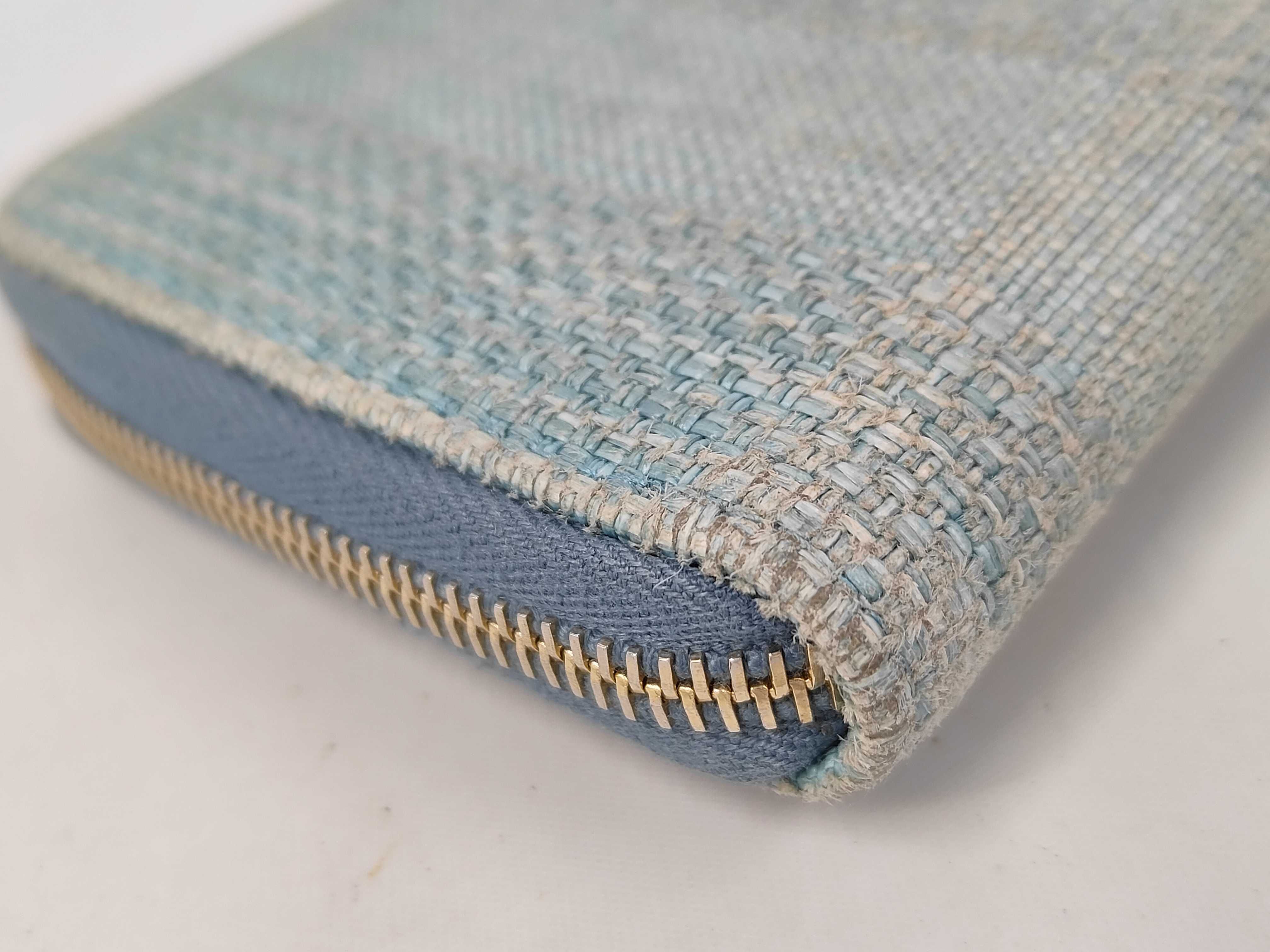 Deauville line long wallet, green. — view 3