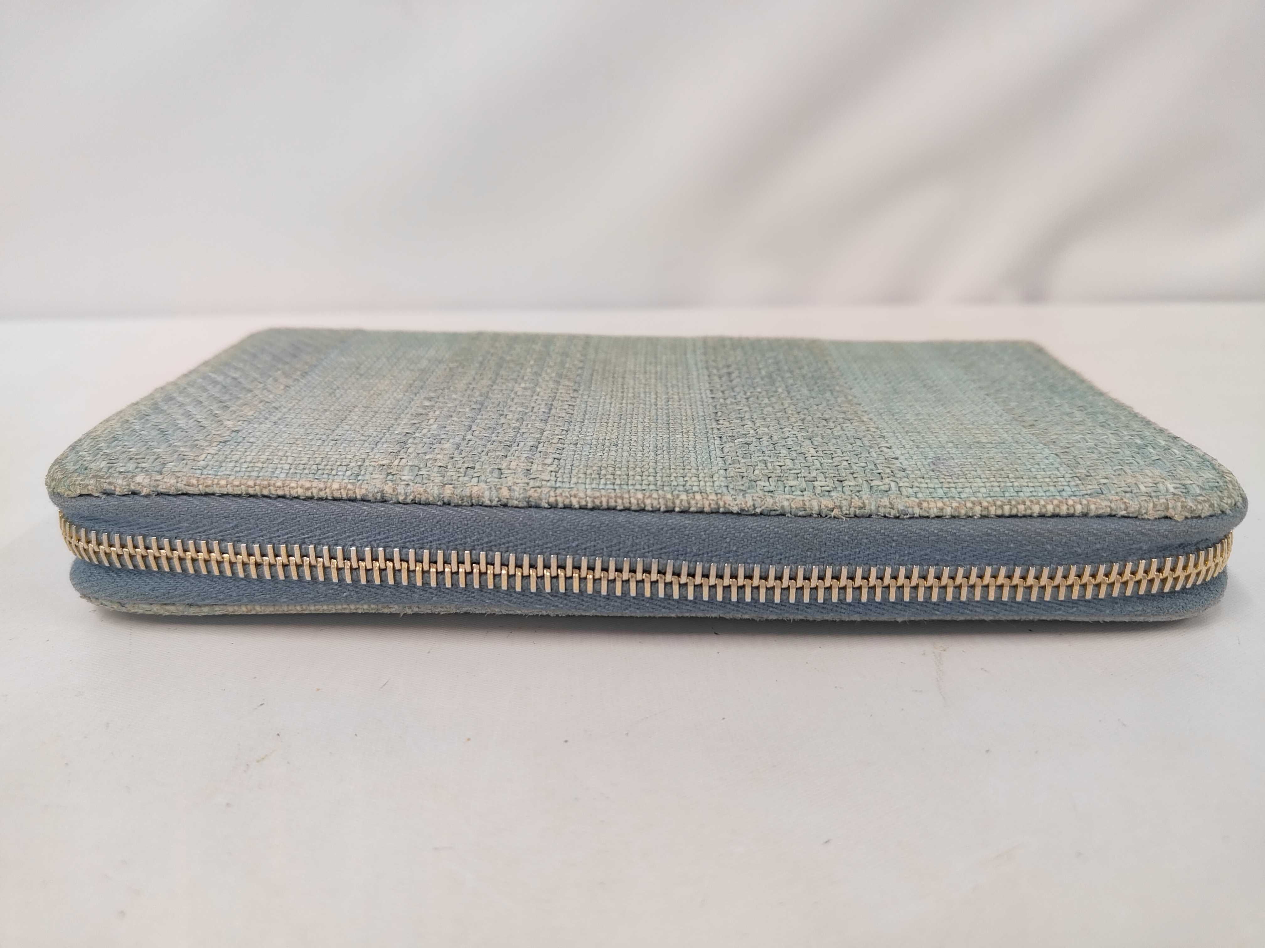 Deauville line long wallet, green. — view 6