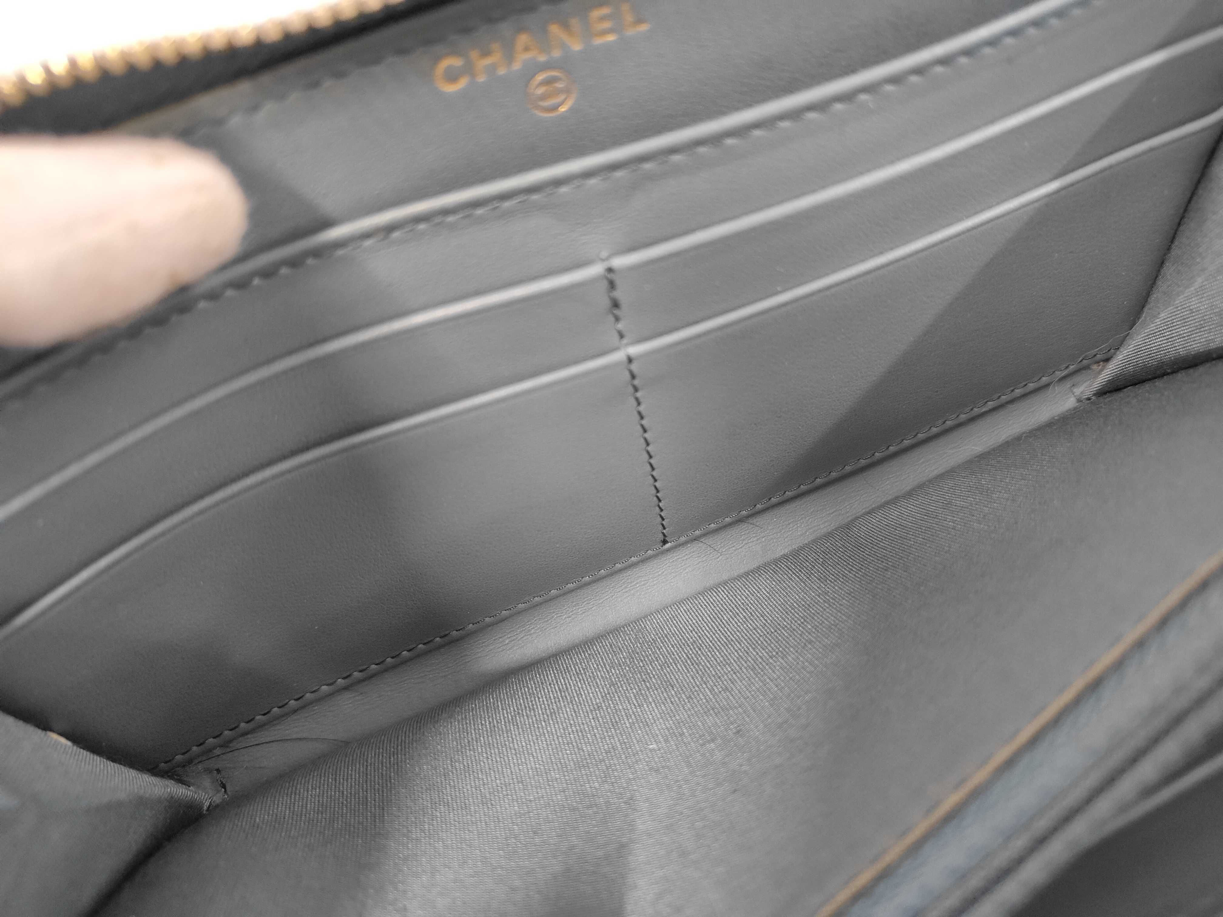 Deauville line long wallet, green. — view 10