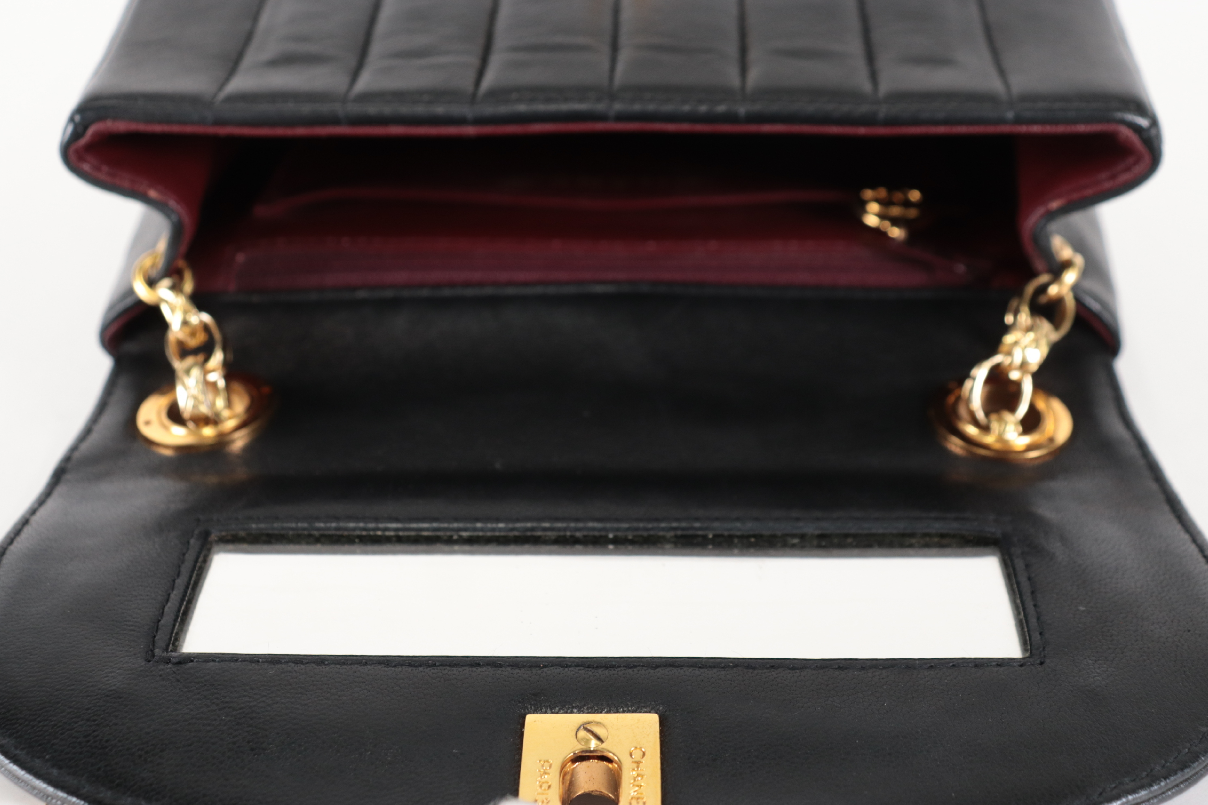 Mademoiselle Lambskin Bijou Chain Shoulder Bag (Series 2) — view 10