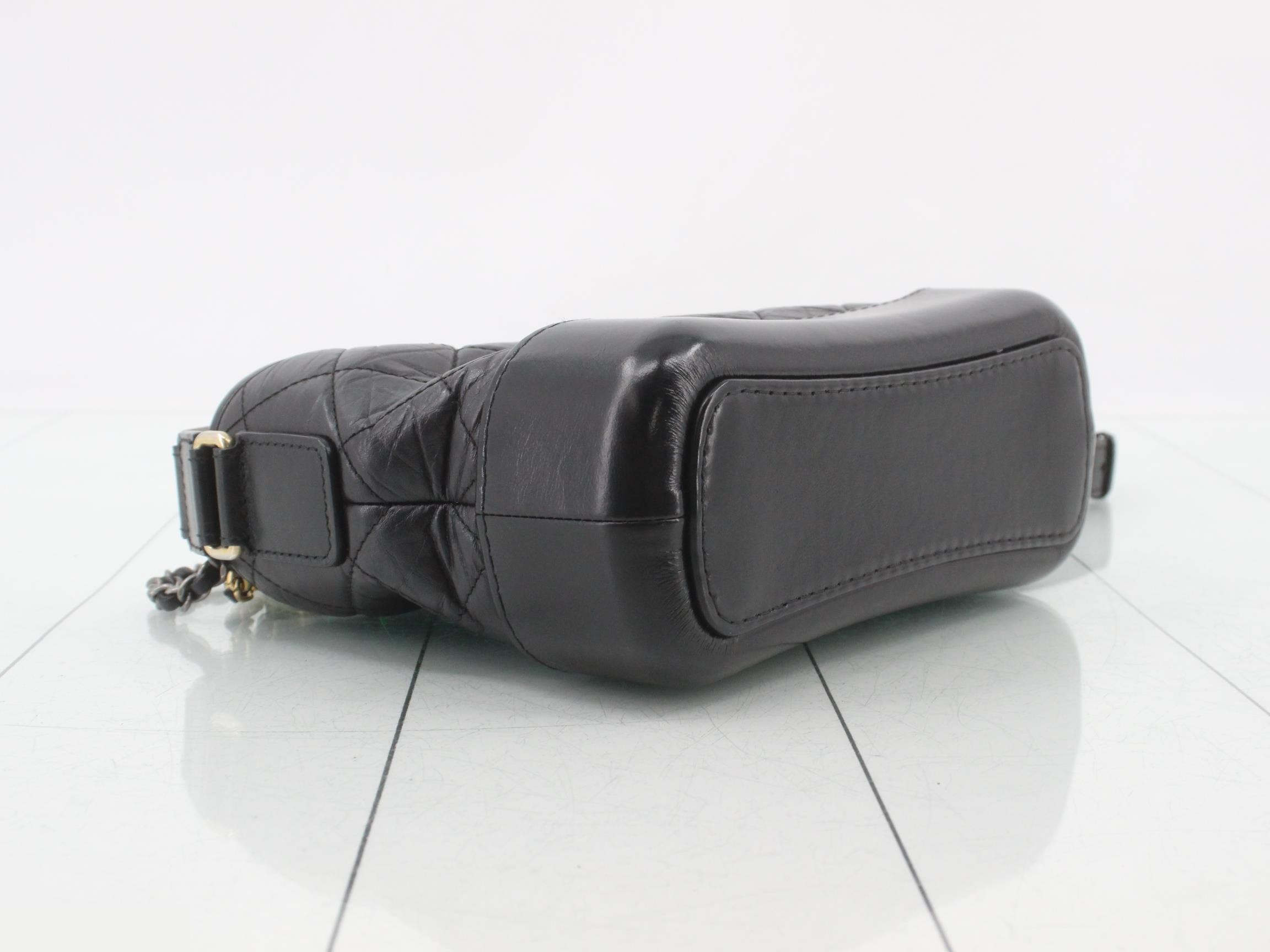 Gabrielle de Chanel Small Hobo Bag, Goatskin — view 5