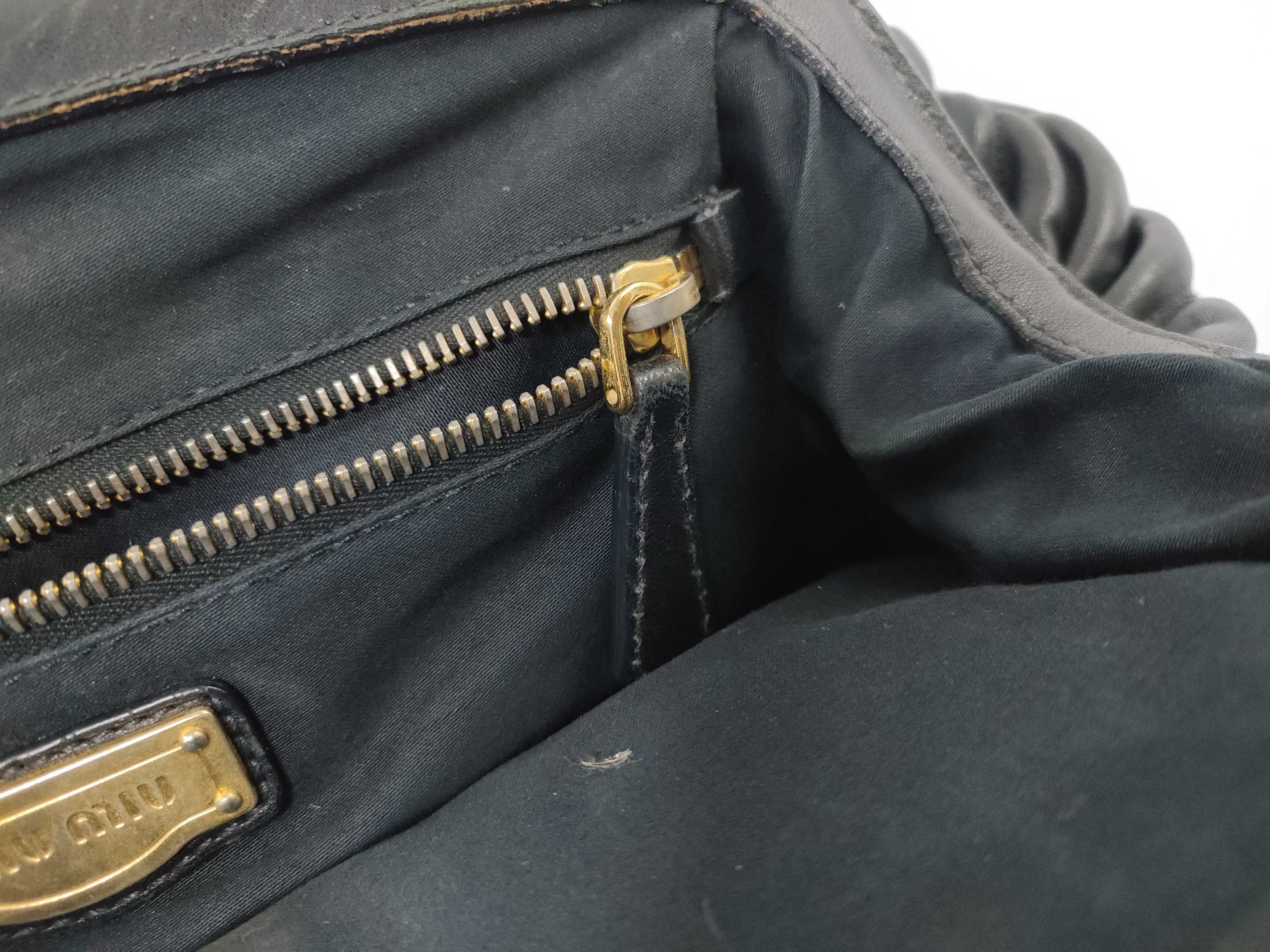 Matelassé Handbag, Black — view 11