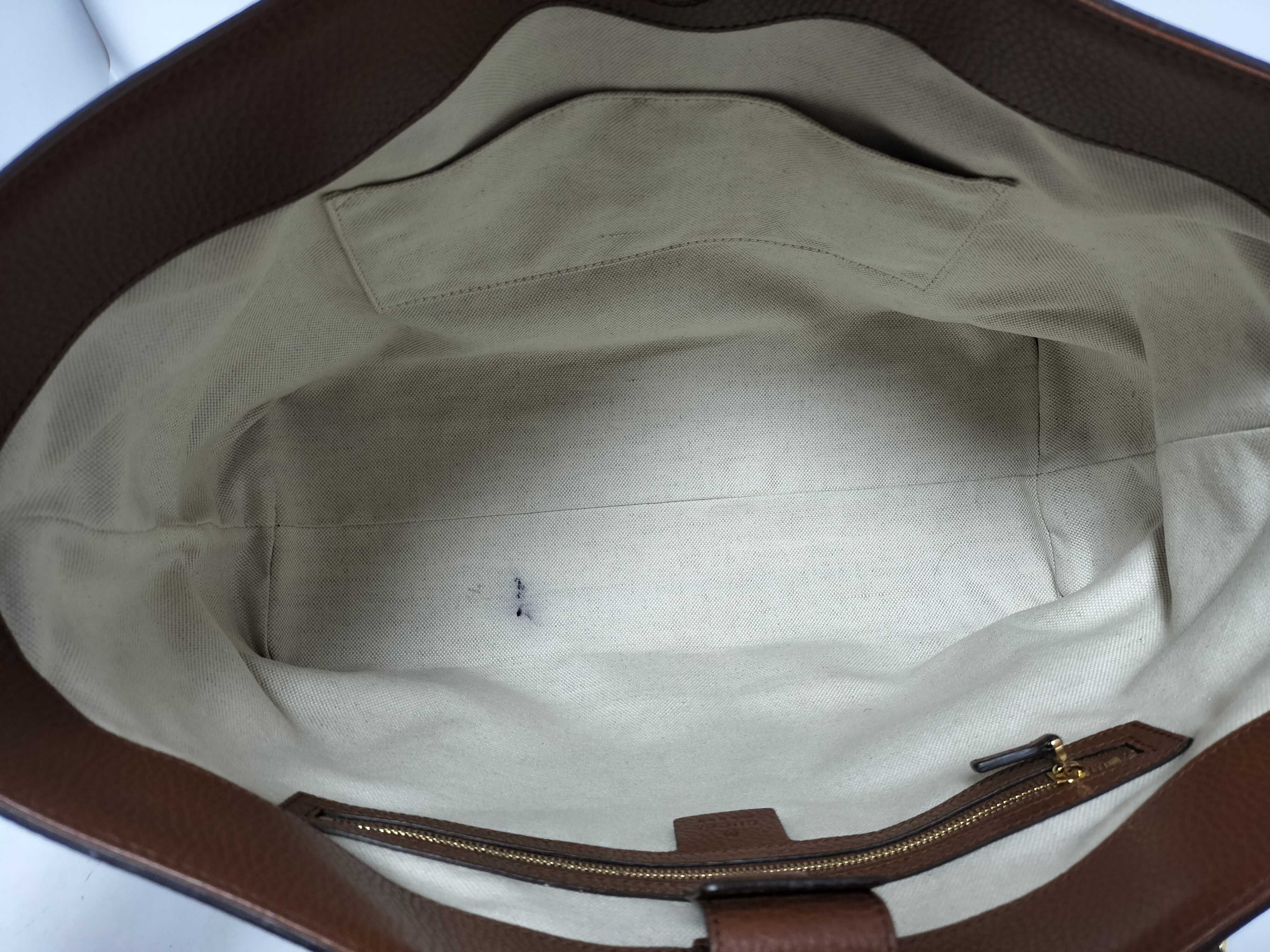 GG Denim Tote Bag Ophidia Tote Bag — view 8