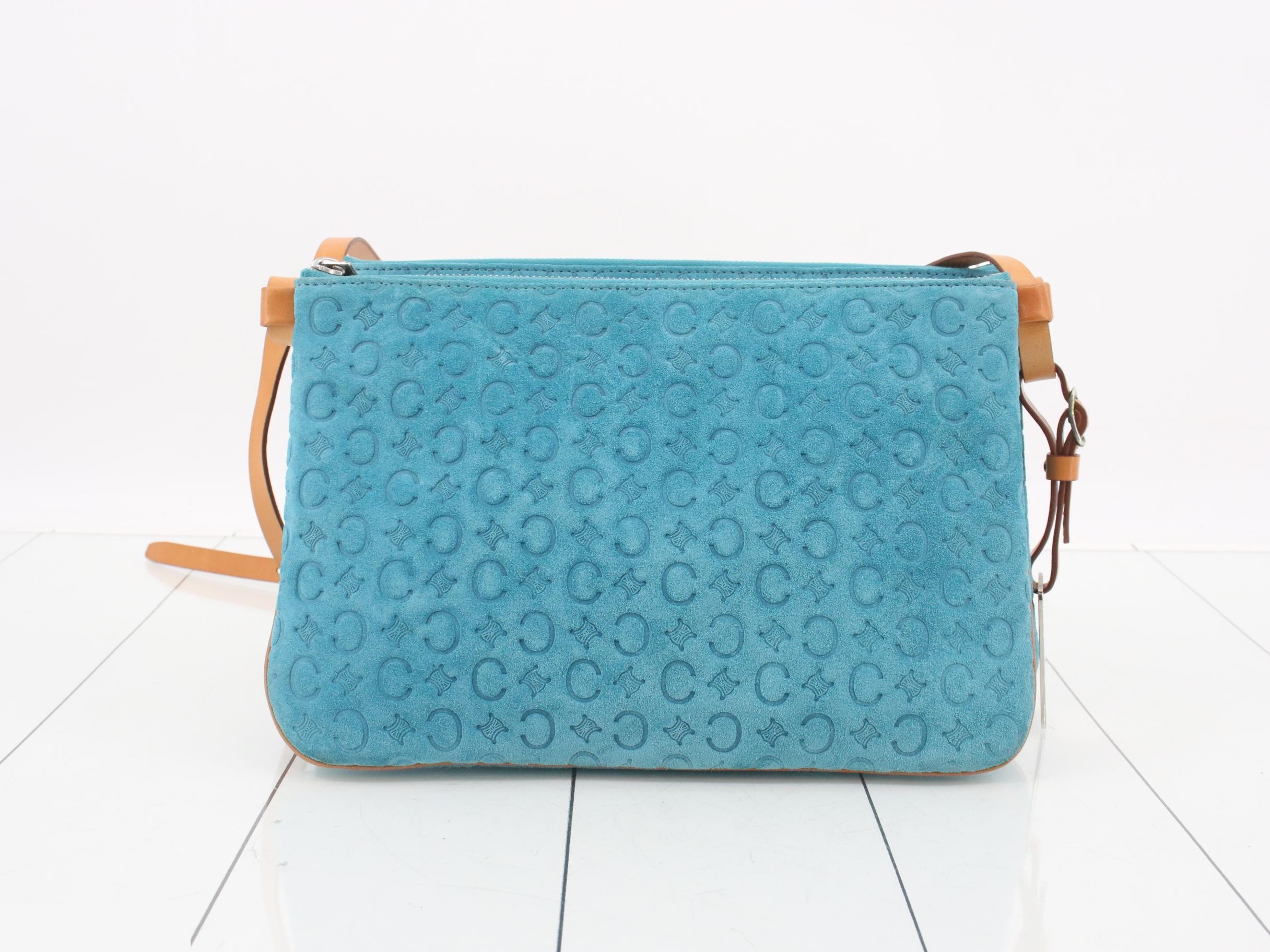 Shoulder bag, C Macadam, suede — view 2