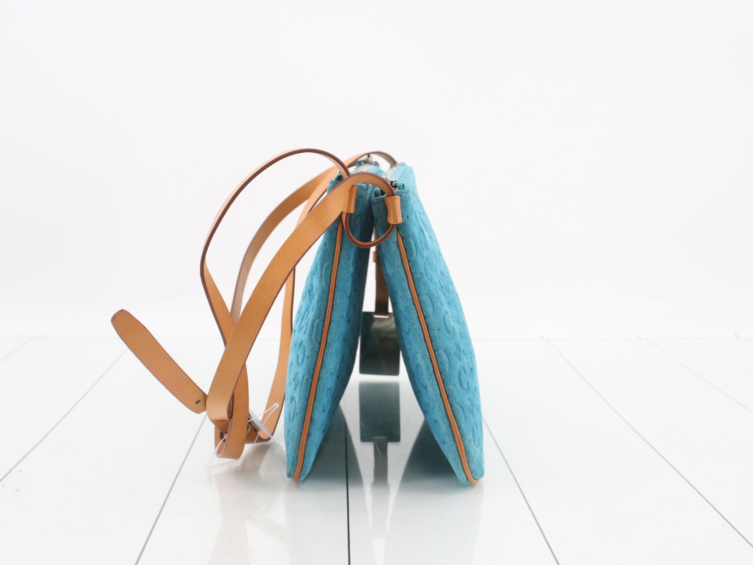 Shoulder bag, C Macadam, suede — view 3