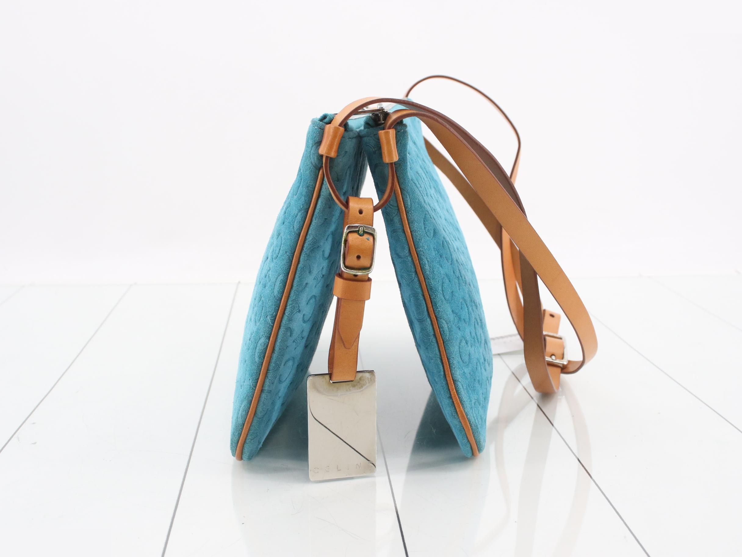 Shoulder bag, C Macadam, suede — view 4
