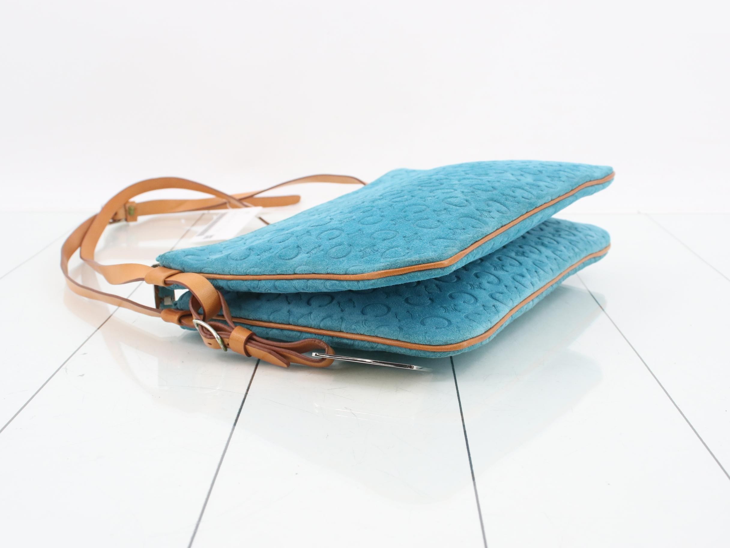 Shoulder bag, C Macadam, suede — view 5