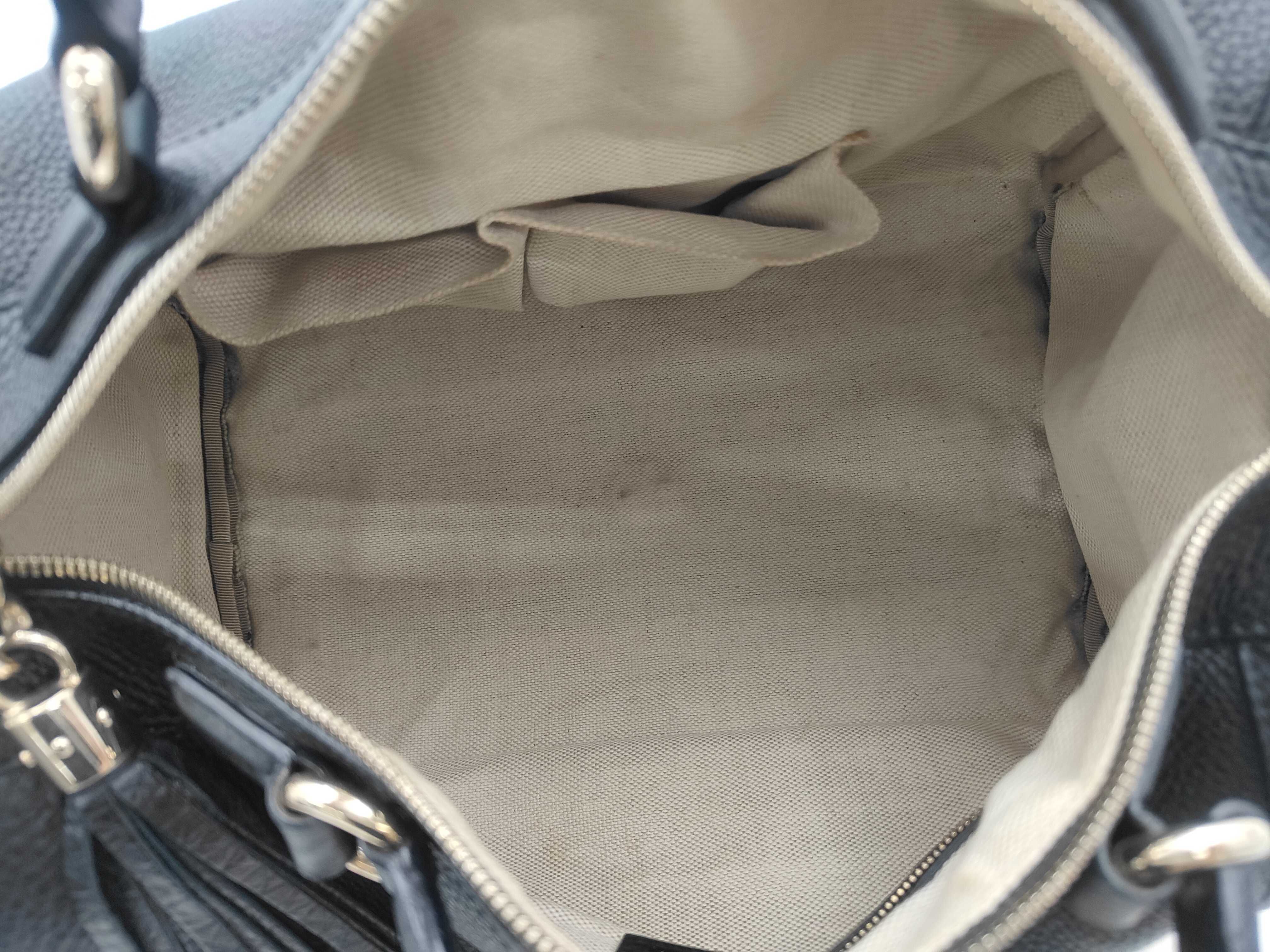Soho 282302 Leather Black Boston Bag — view 8