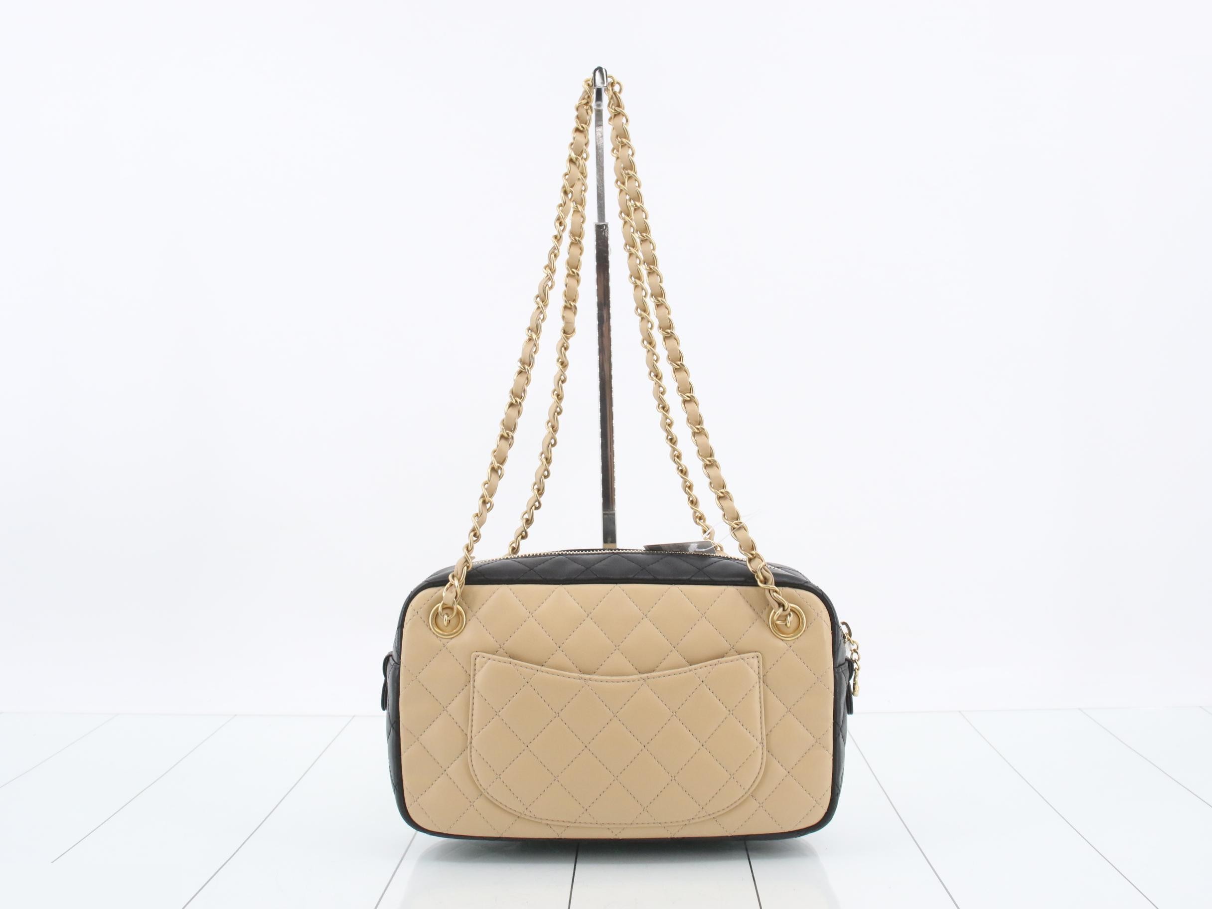 Girl Chanel Matelassé Leather Chain Shoulder Bag — view 2