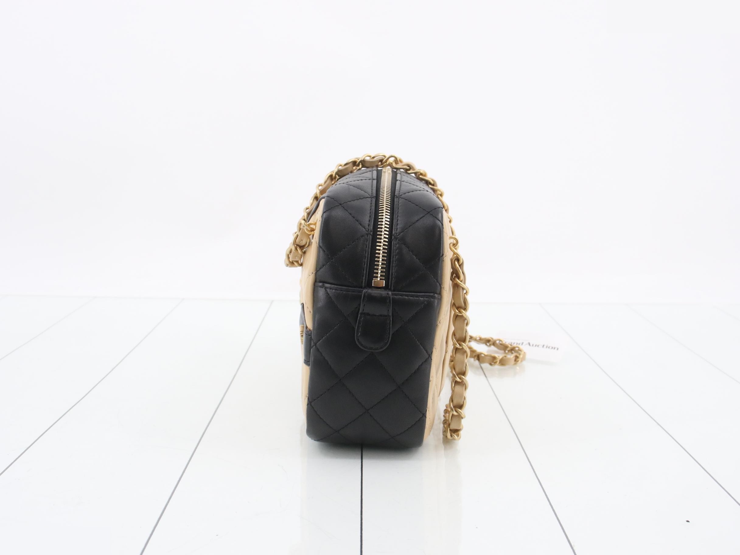 Girl Chanel Matelassé Leather Chain Shoulder Bag — view 3