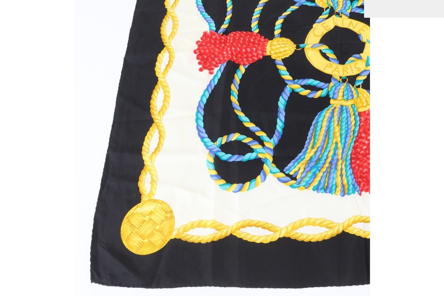 100% Silk Scarf with Tag — view 4