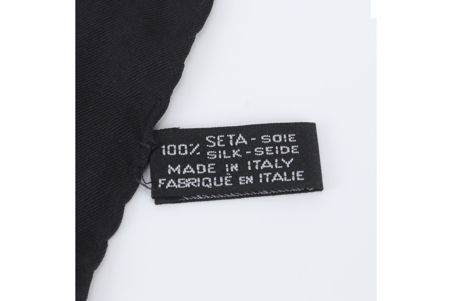 100% Silk Scarf with Tag — view 7