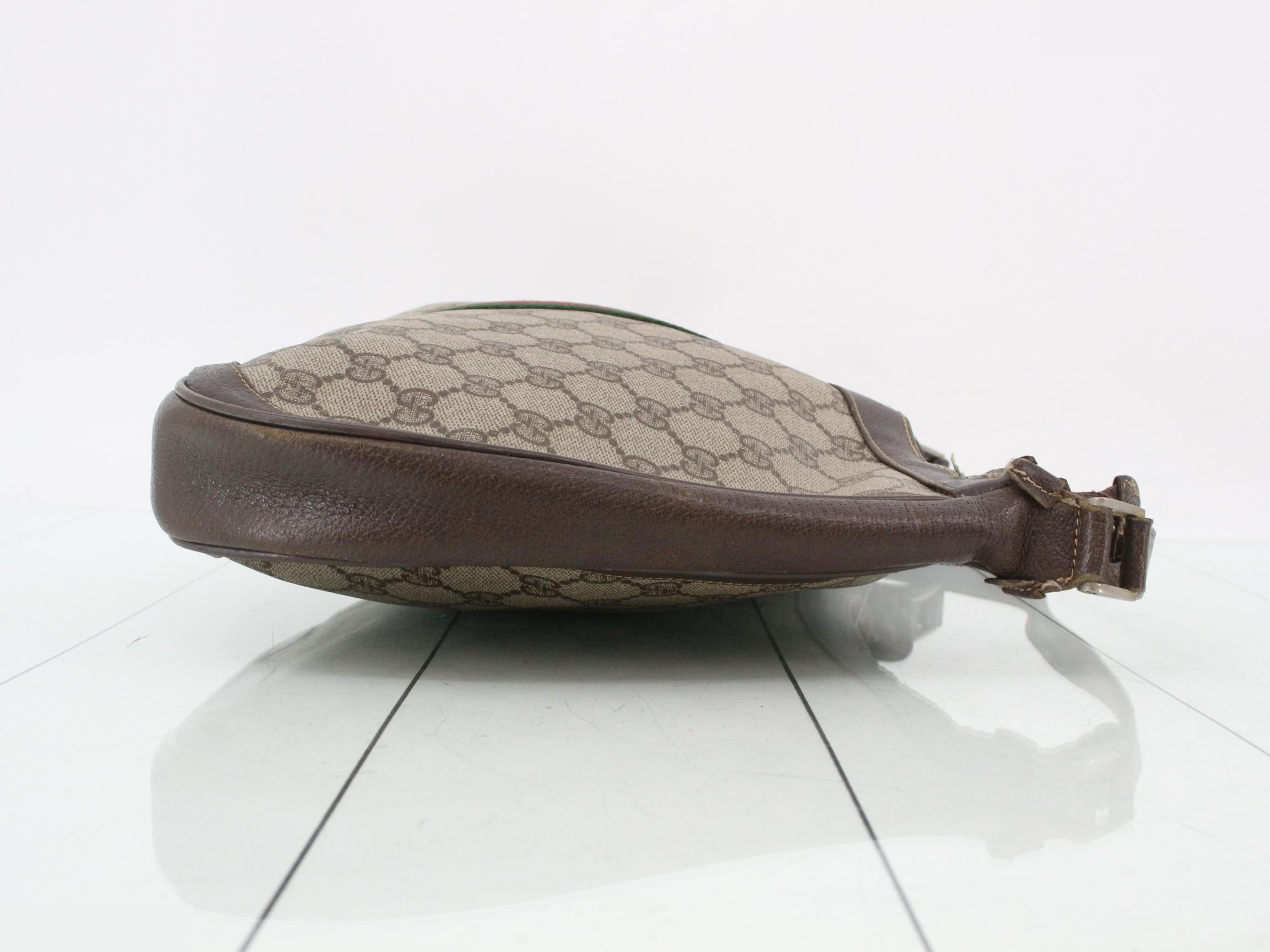 GG Supreme Leather Sherry Line Shoulder Bag — view 4
