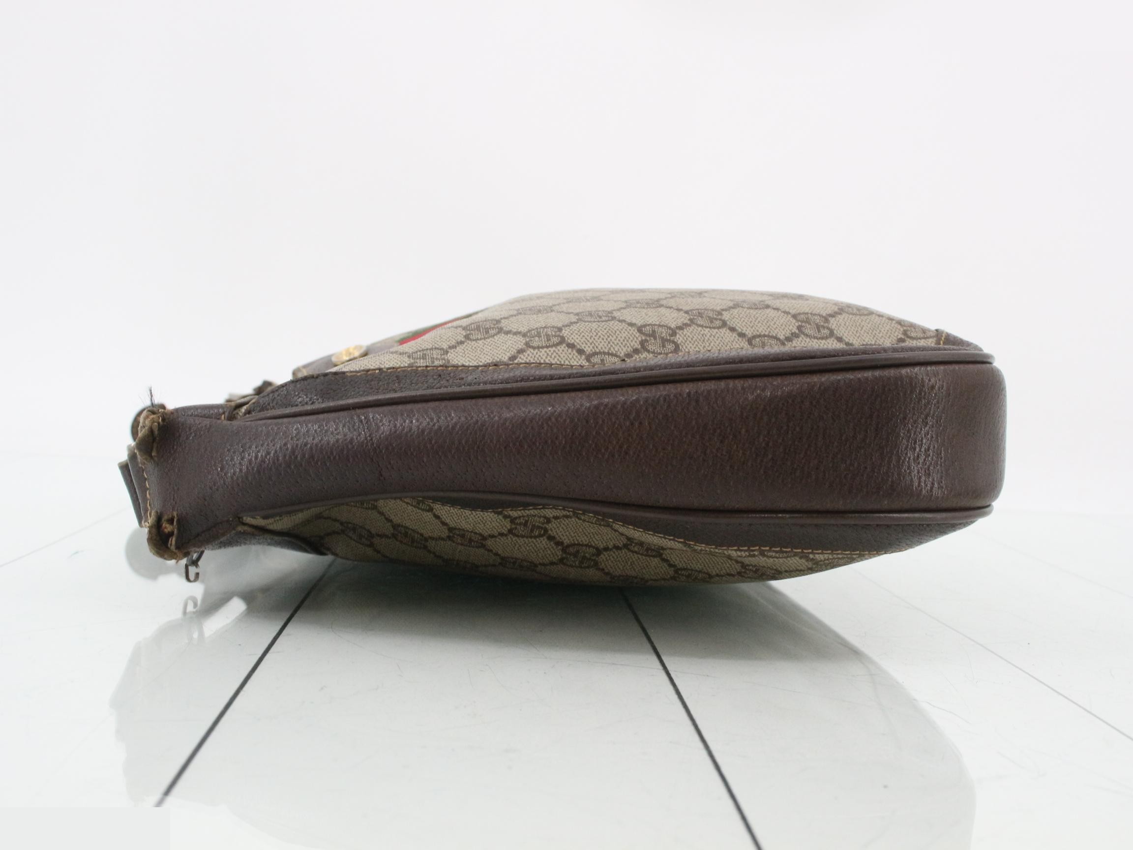 GG Supreme Leather Sherry Line Shoulder Bag — view 5