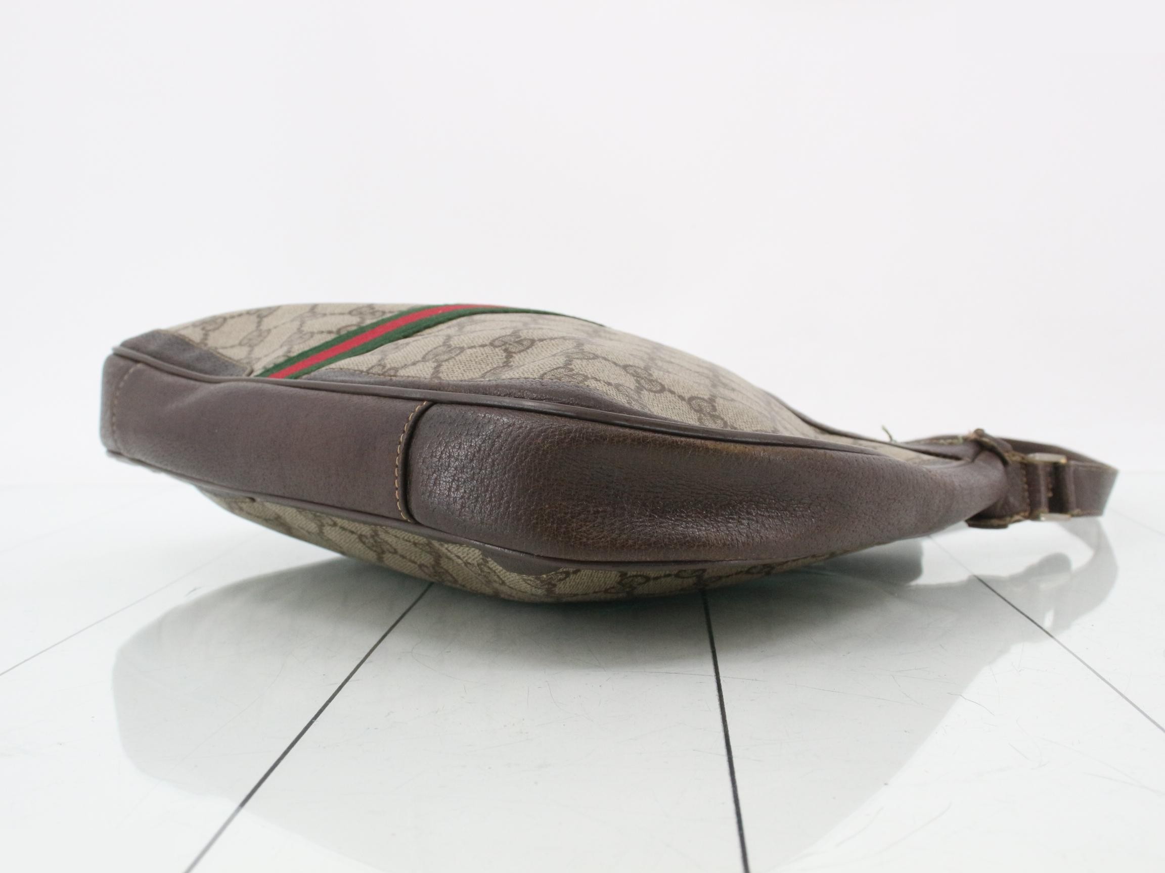 GG Supreme Leather Sherry Line Shoulder Bag — view 7