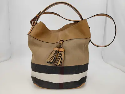 BAG LONDON CANVAS BUCKET 2WAY Tote Bag