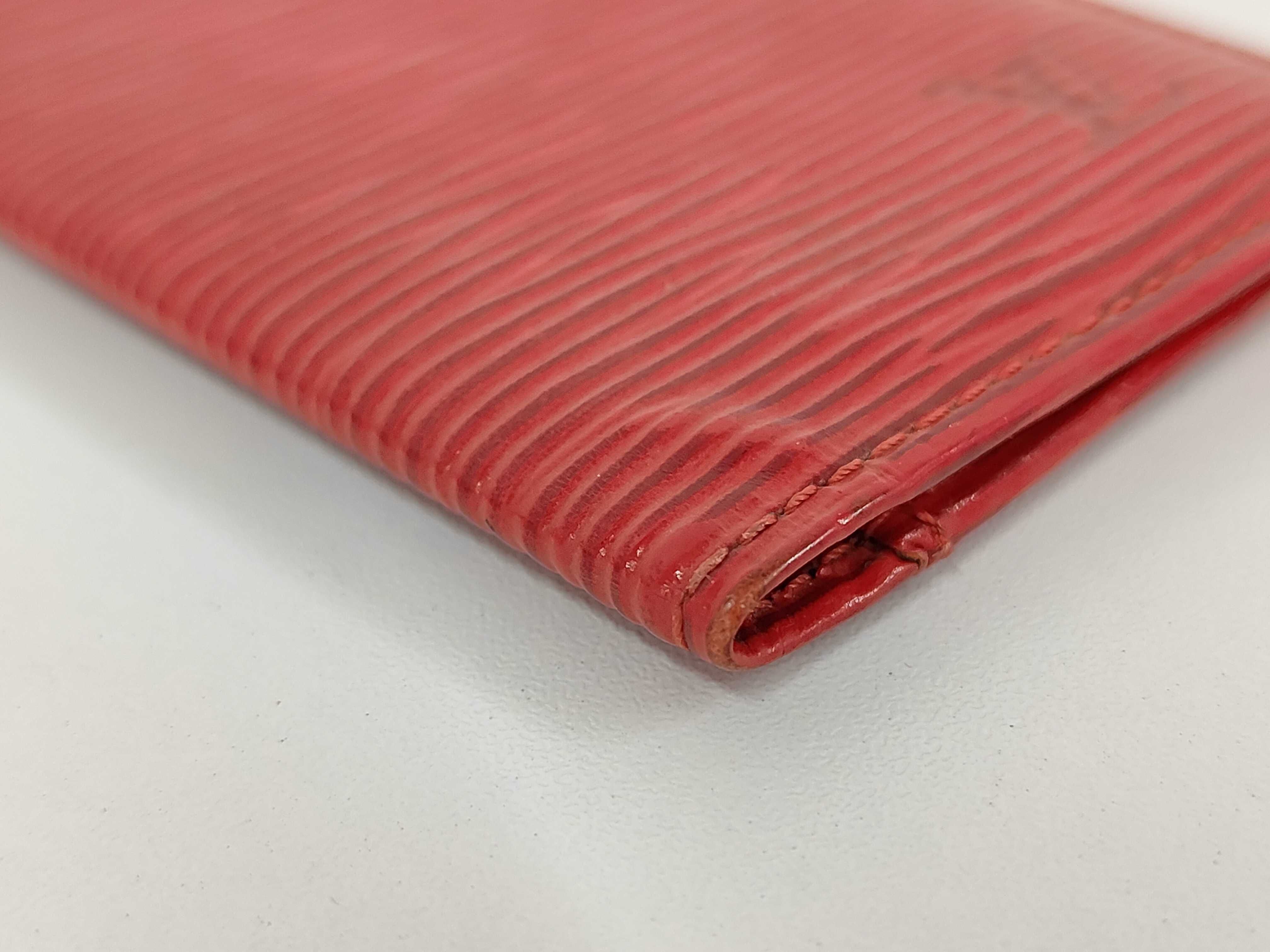 Epi Leather Pochette Carte Visite M56577 Red CA1909 Card Case — view 3