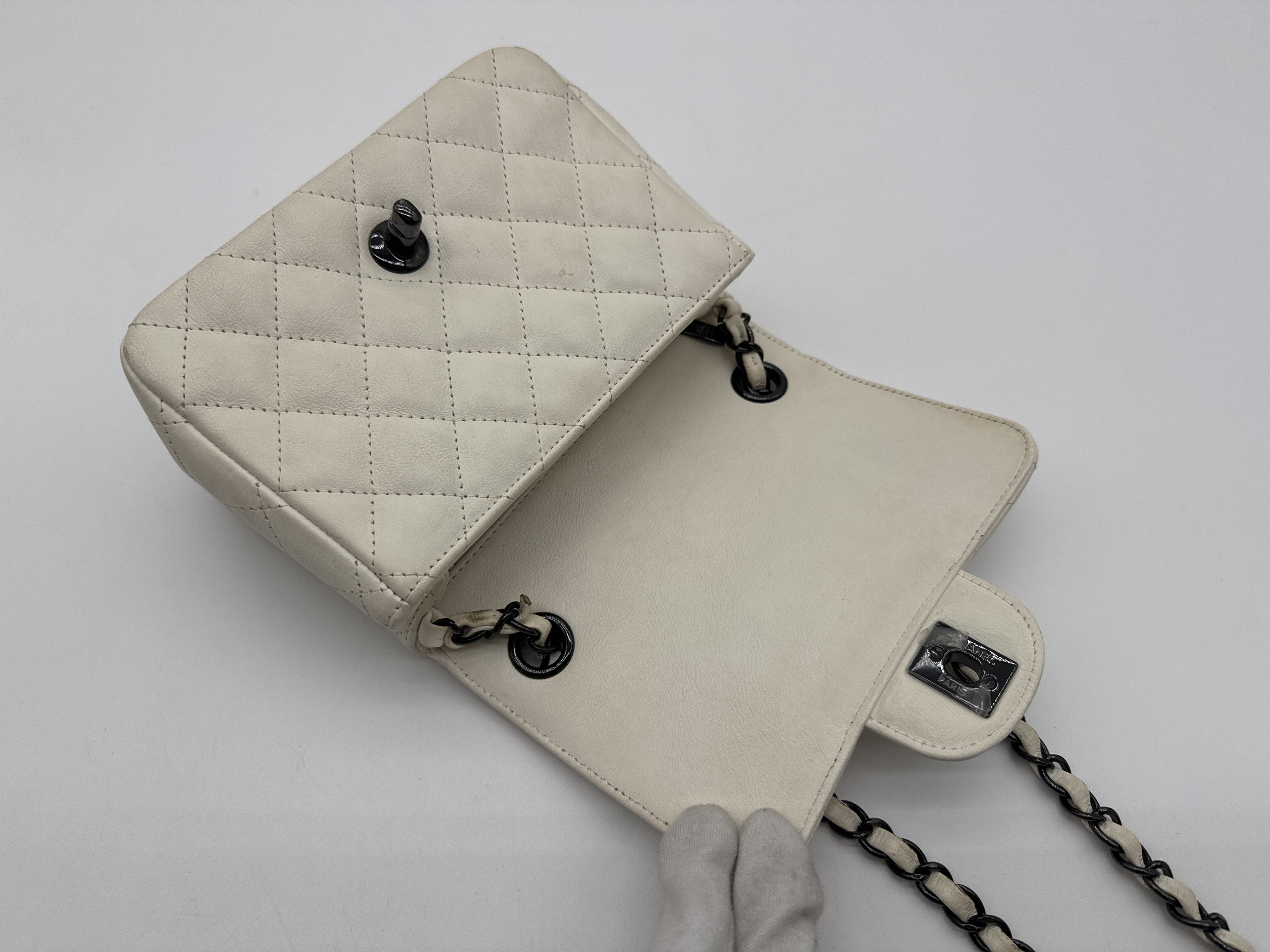 Mini Matelassé Shoulder Bag — view 9