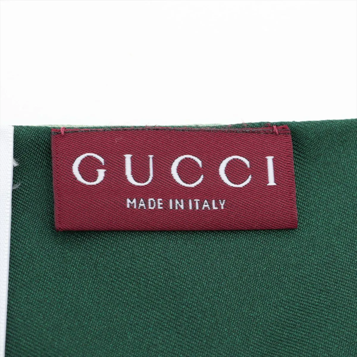 x Yuko Higuchi 863480 Neck Bow Scarf, Silk, Green, Slight wear, Japan Limited Edition — view 3