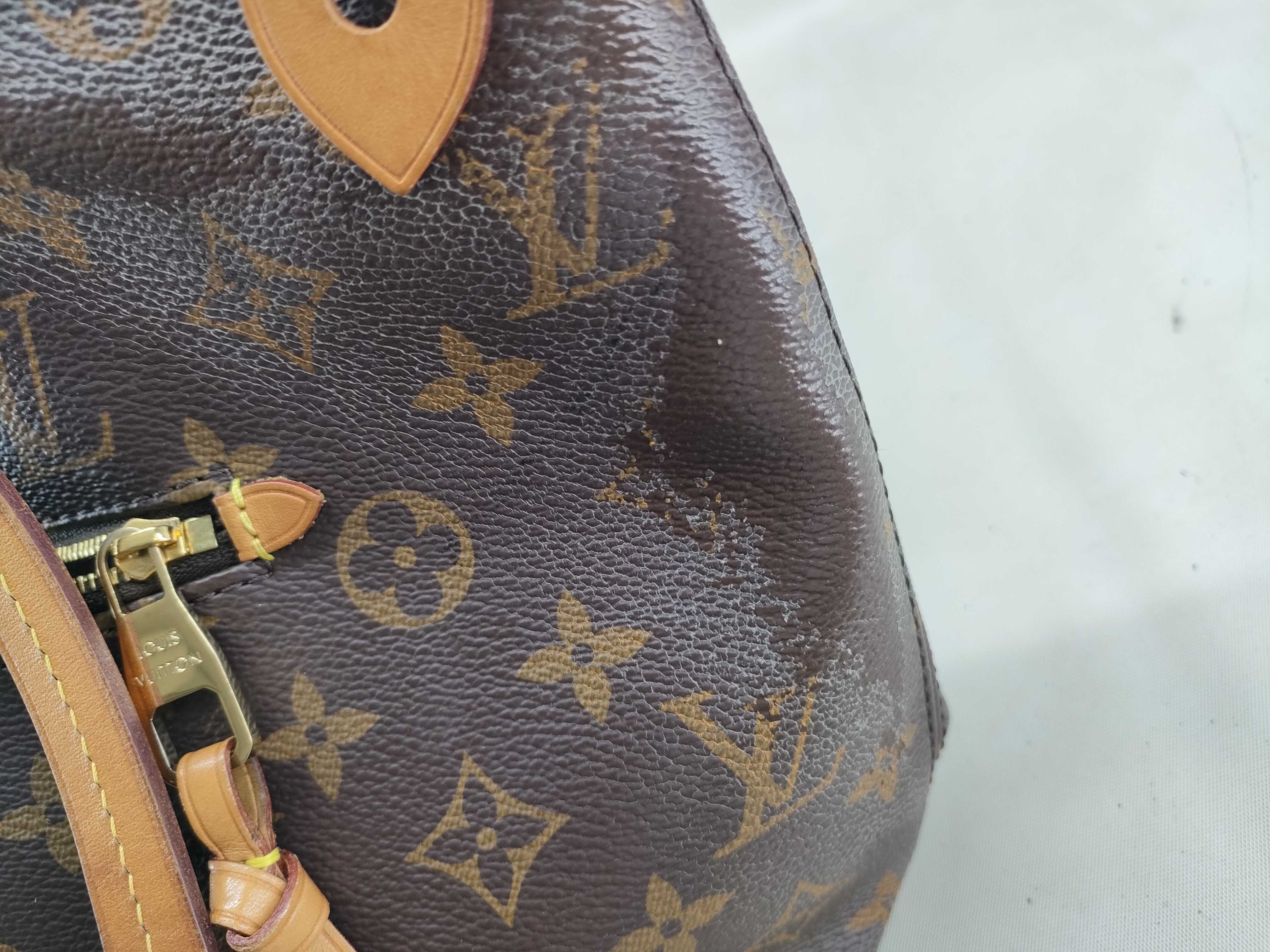Monogram Vuitton Monogram Iena PM M42268 FL3186 Brown Tote Bag — view 13
