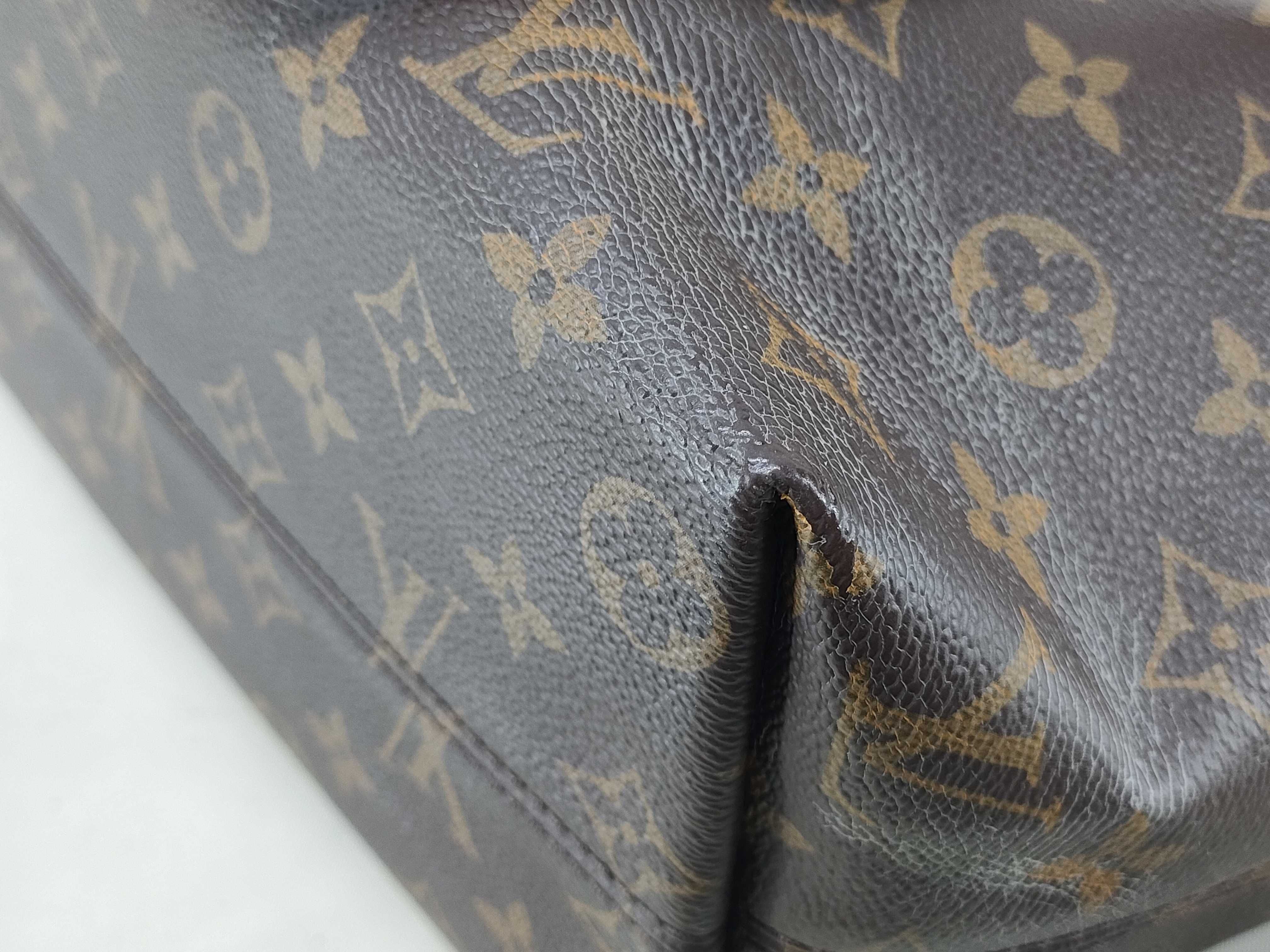 Monogram Vuitton Monogram Iena PM M42268 FL3186 Brown Tote Bag — view 4
