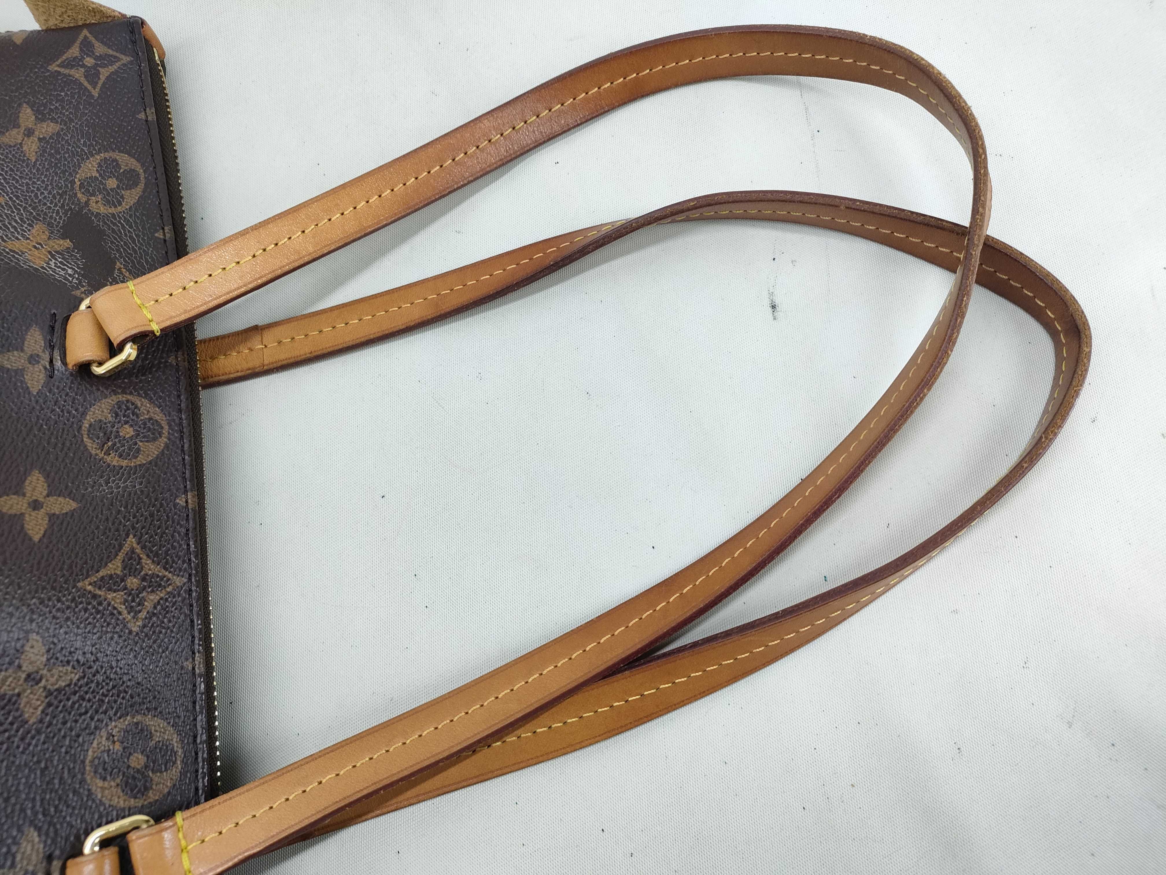 Monogram Vuitton Monogram Iena PM M42268 FL3186 Brown Tote Bag — view 5
