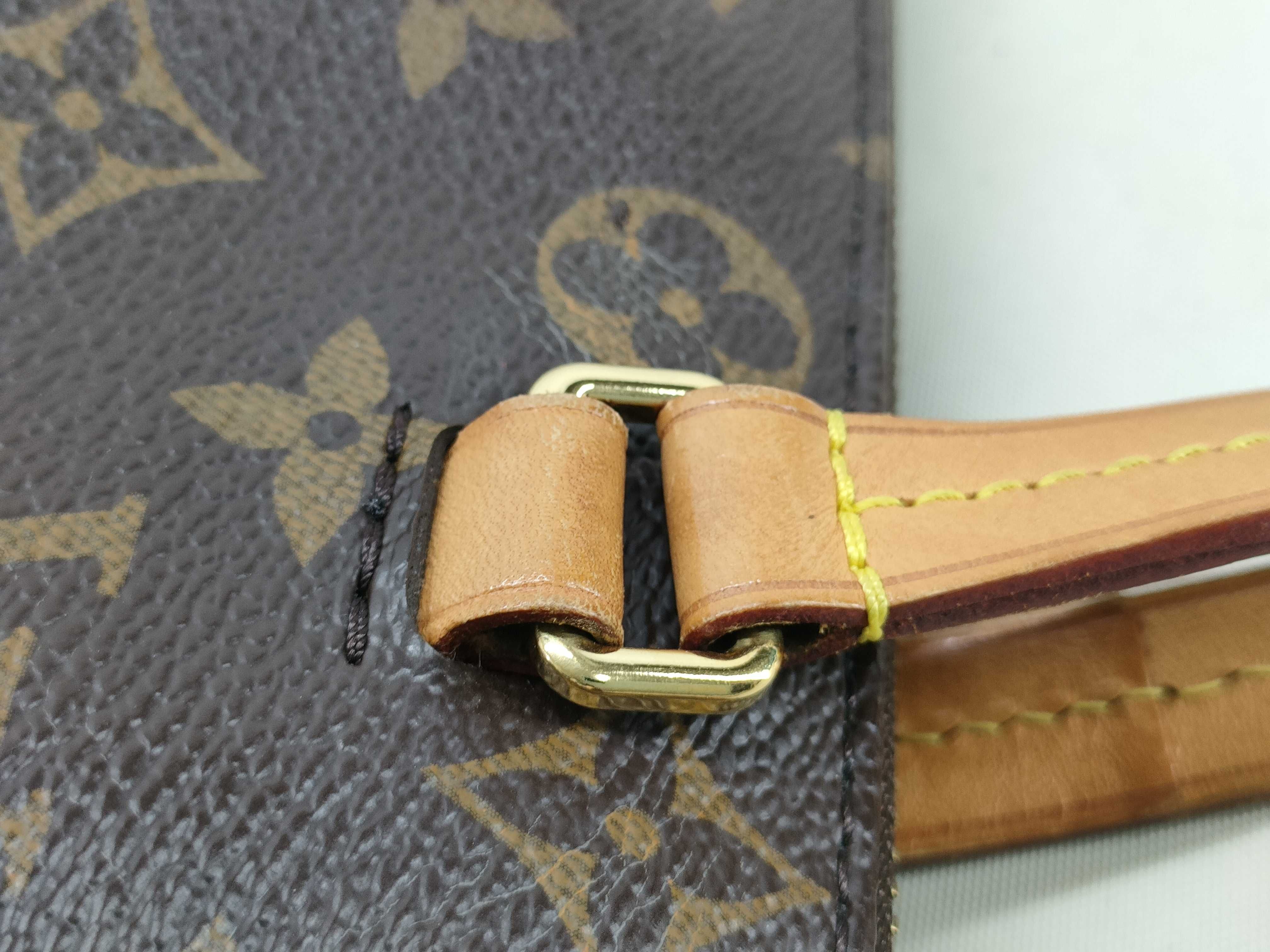 Monogram Vuitton Monogram Iena PM M42268 FL3186 Brown Tote Bag — view 6