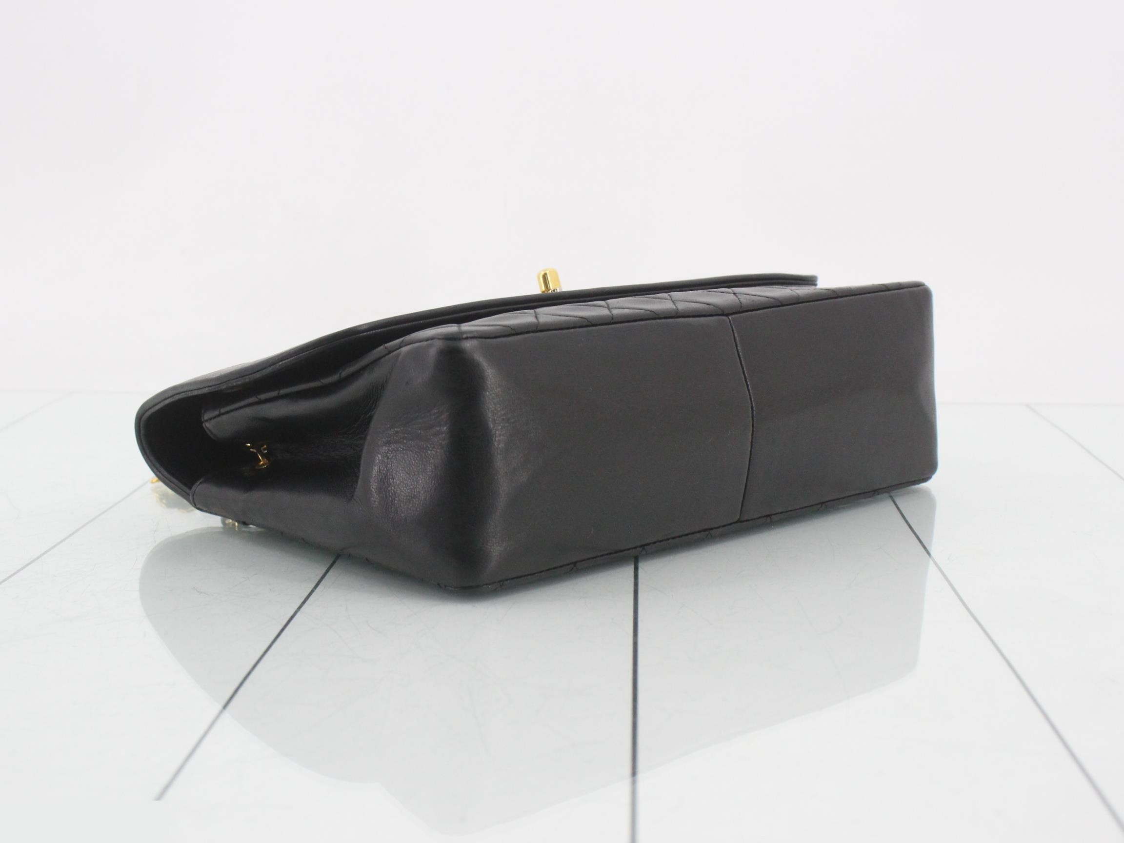 Matelassé Coco Mark Lambskin Chain Shoulder Bag with Pouch — view 5