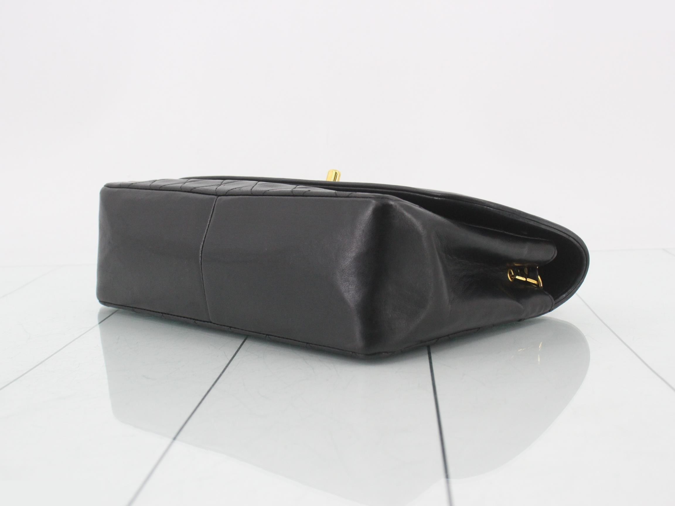 Matelassé Coco Mark Lambskin Chain Shoulder Bag with Pouch — view 6