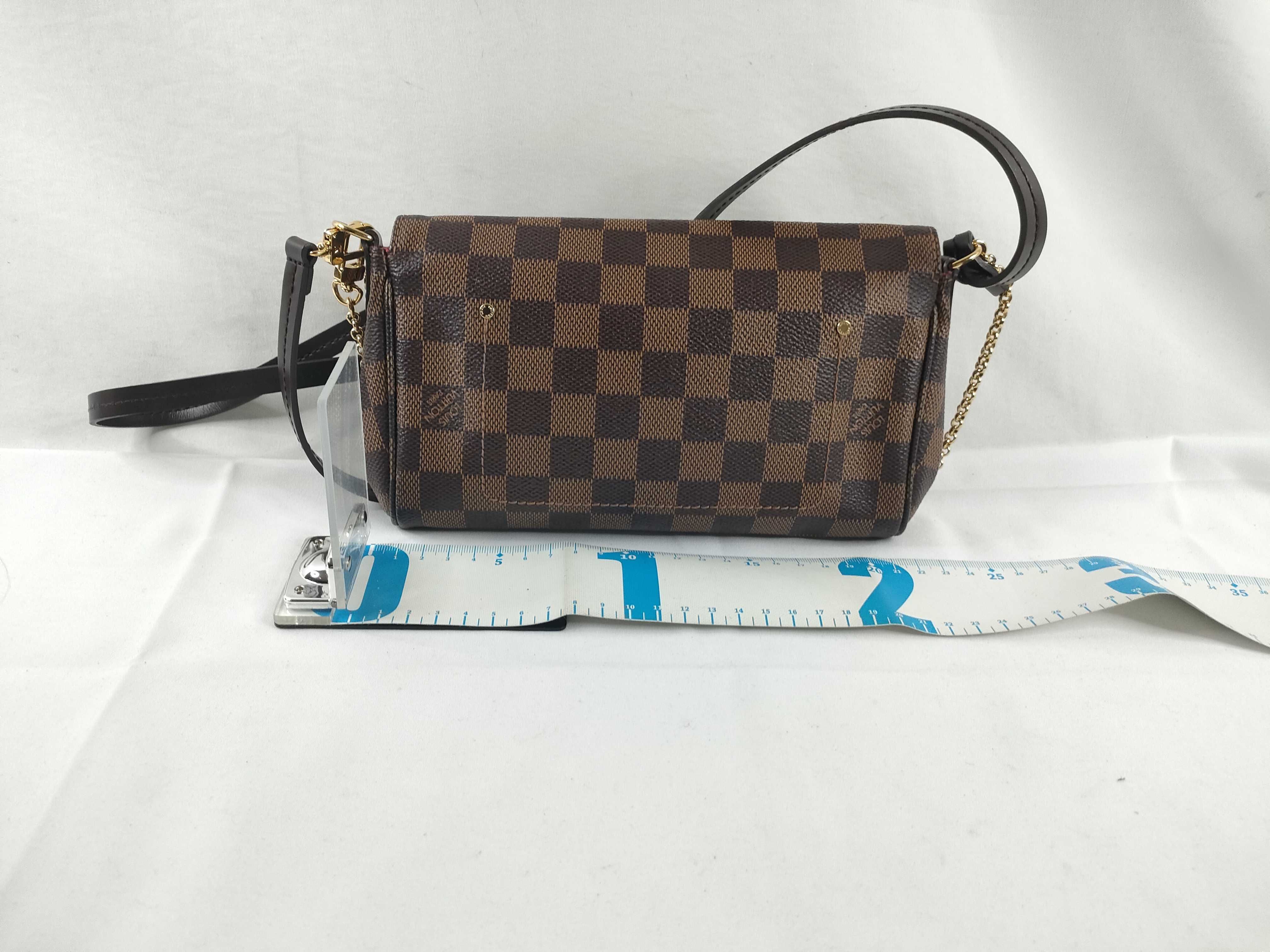 Damier MY-Damier Favorite PM N41276 Brown - Grade BC Shoulder Bag — view 2