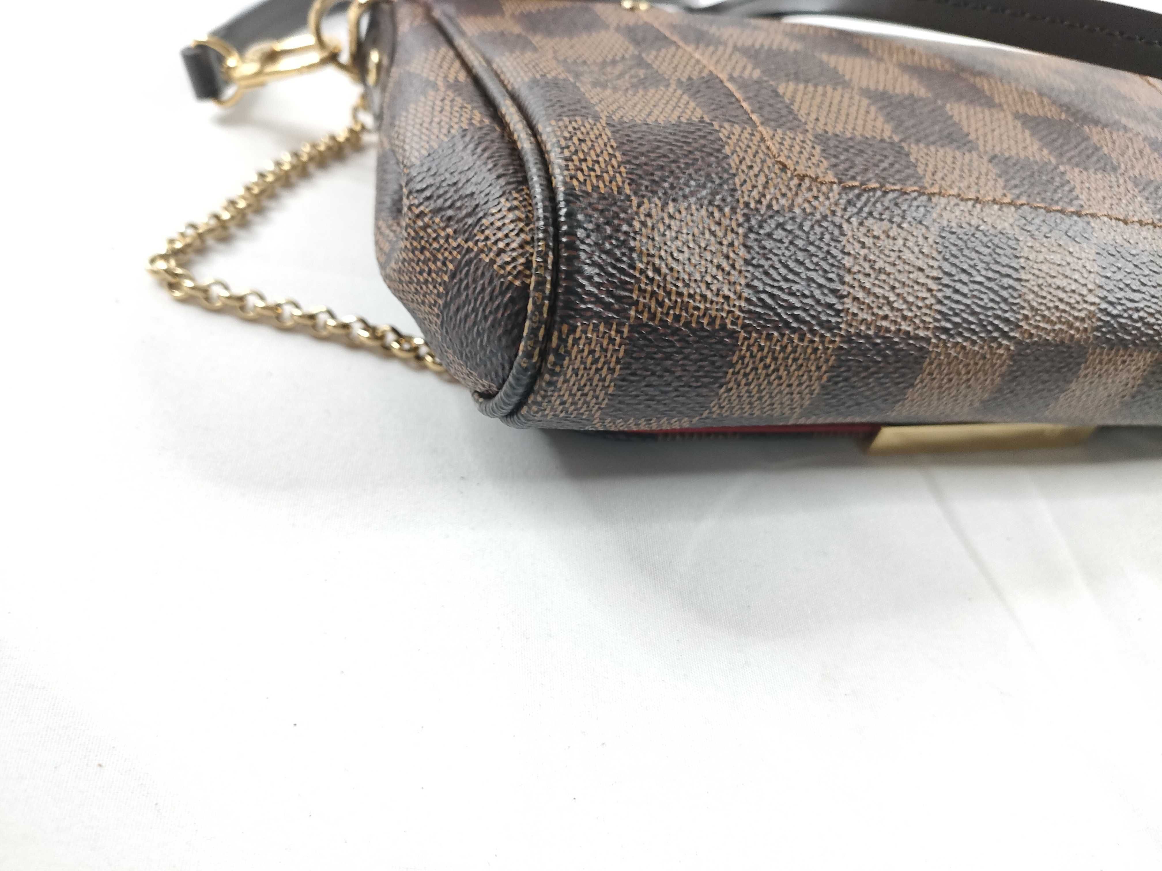 Damier MY-Damier Favorite PM N41276 Brown - Grade BC Shoulder Bag — view 3