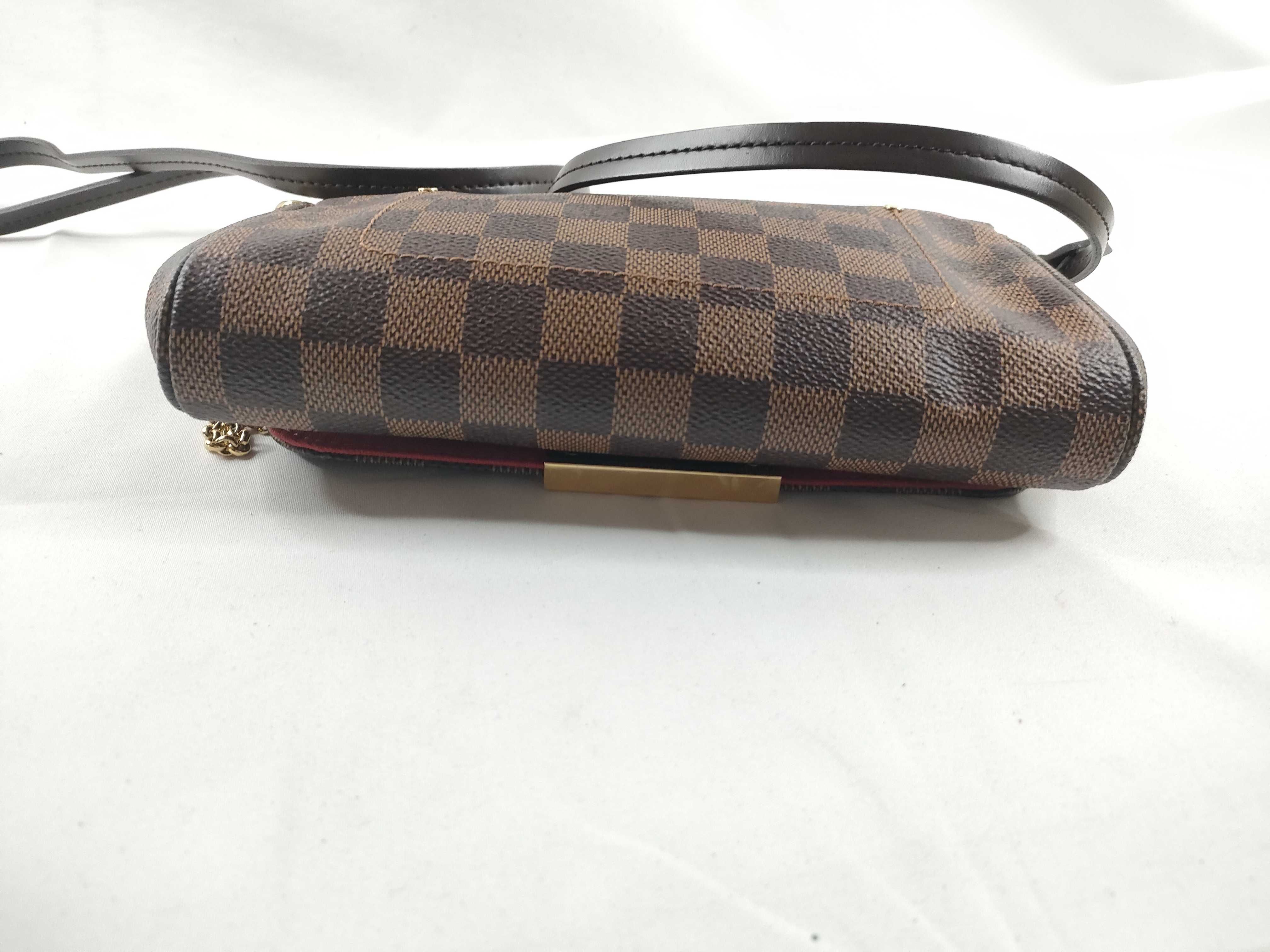 Damier MY-Damier Favorite PM N41276 Brown - Grade BC Shoulder Bag — view 4