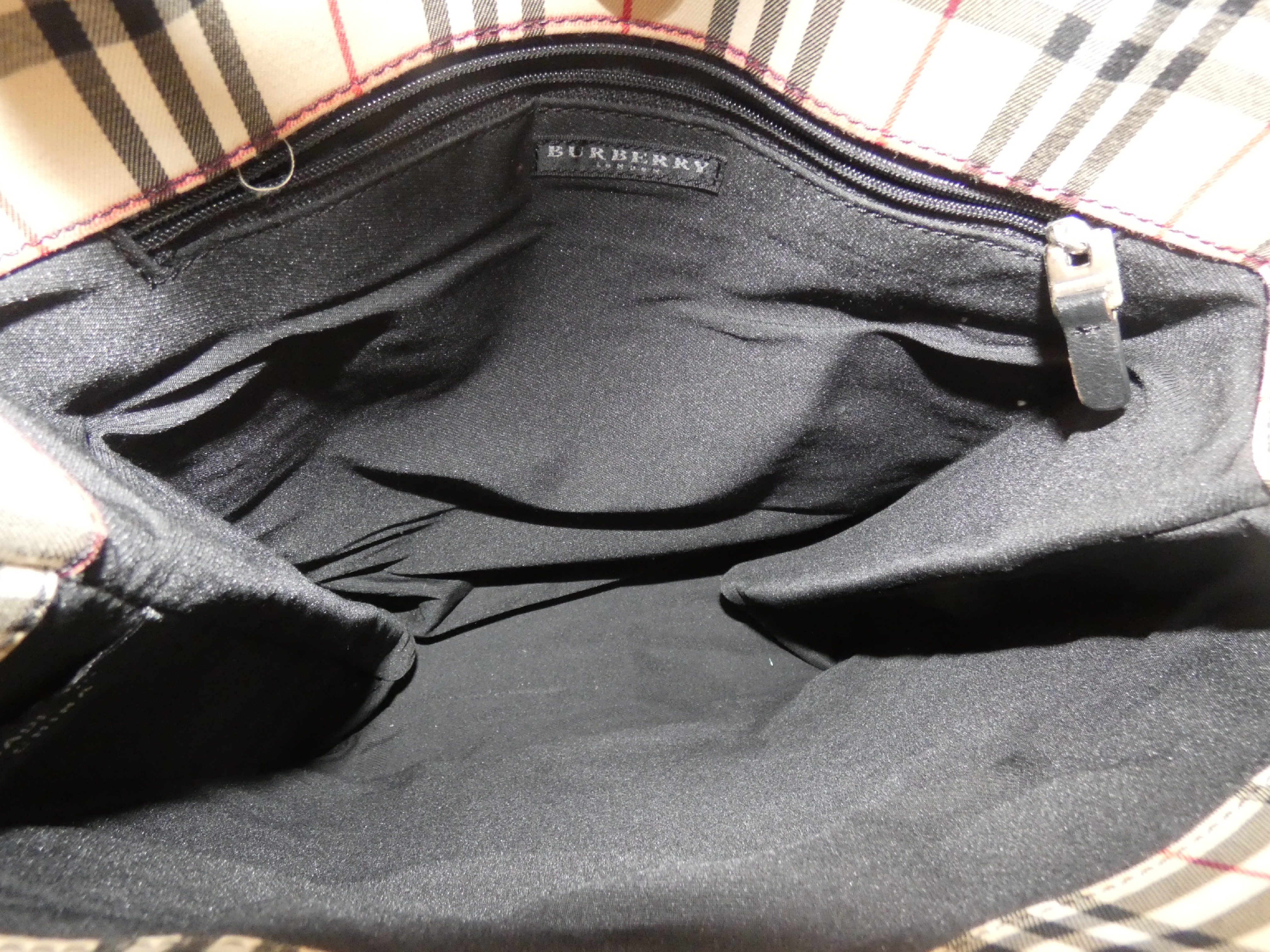 Nova Check Canvas Tote Bag — view 9