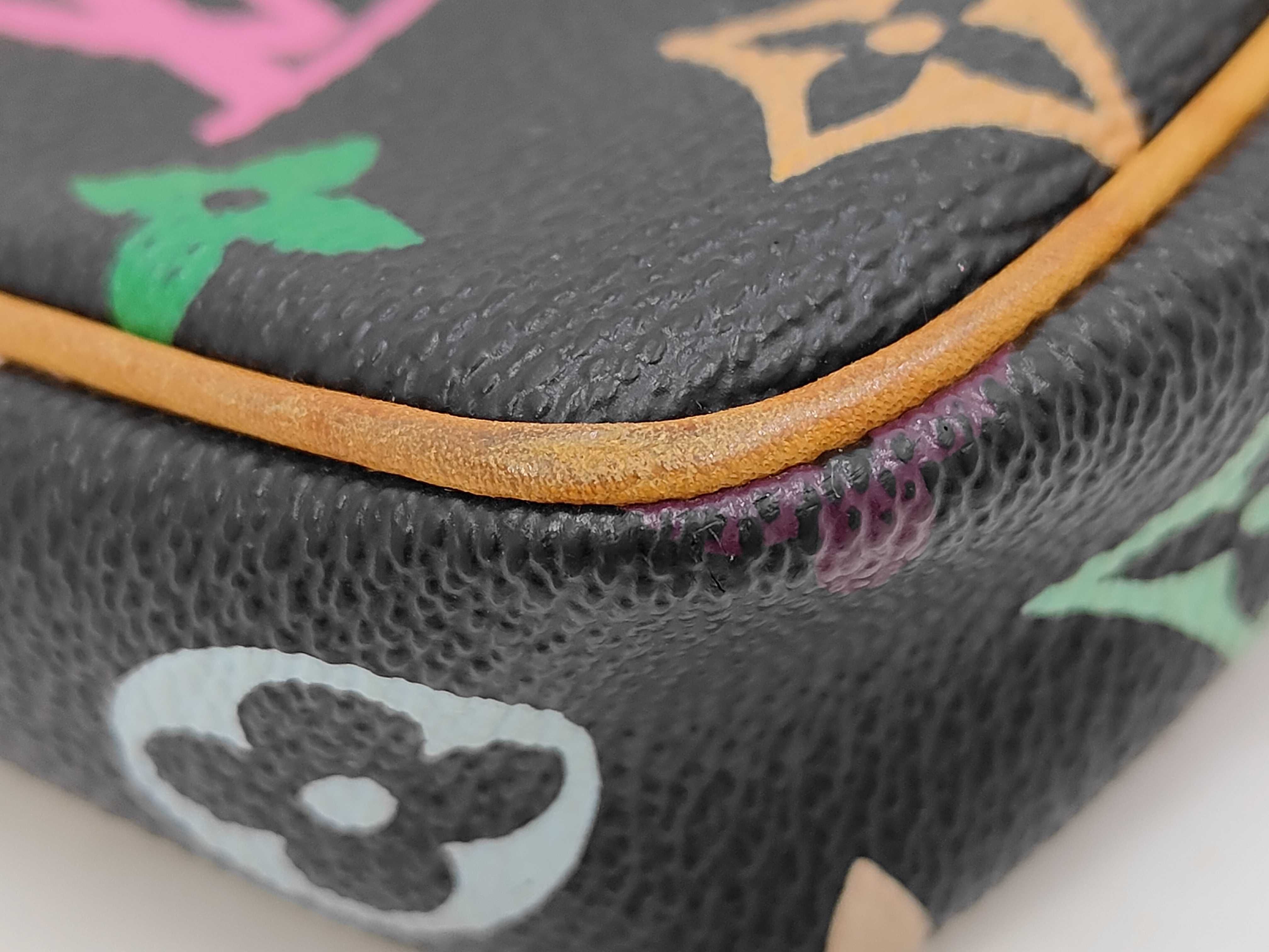 M92648 Monogram Multicolor Pochette Accessoires BLACK Handbag — view 6