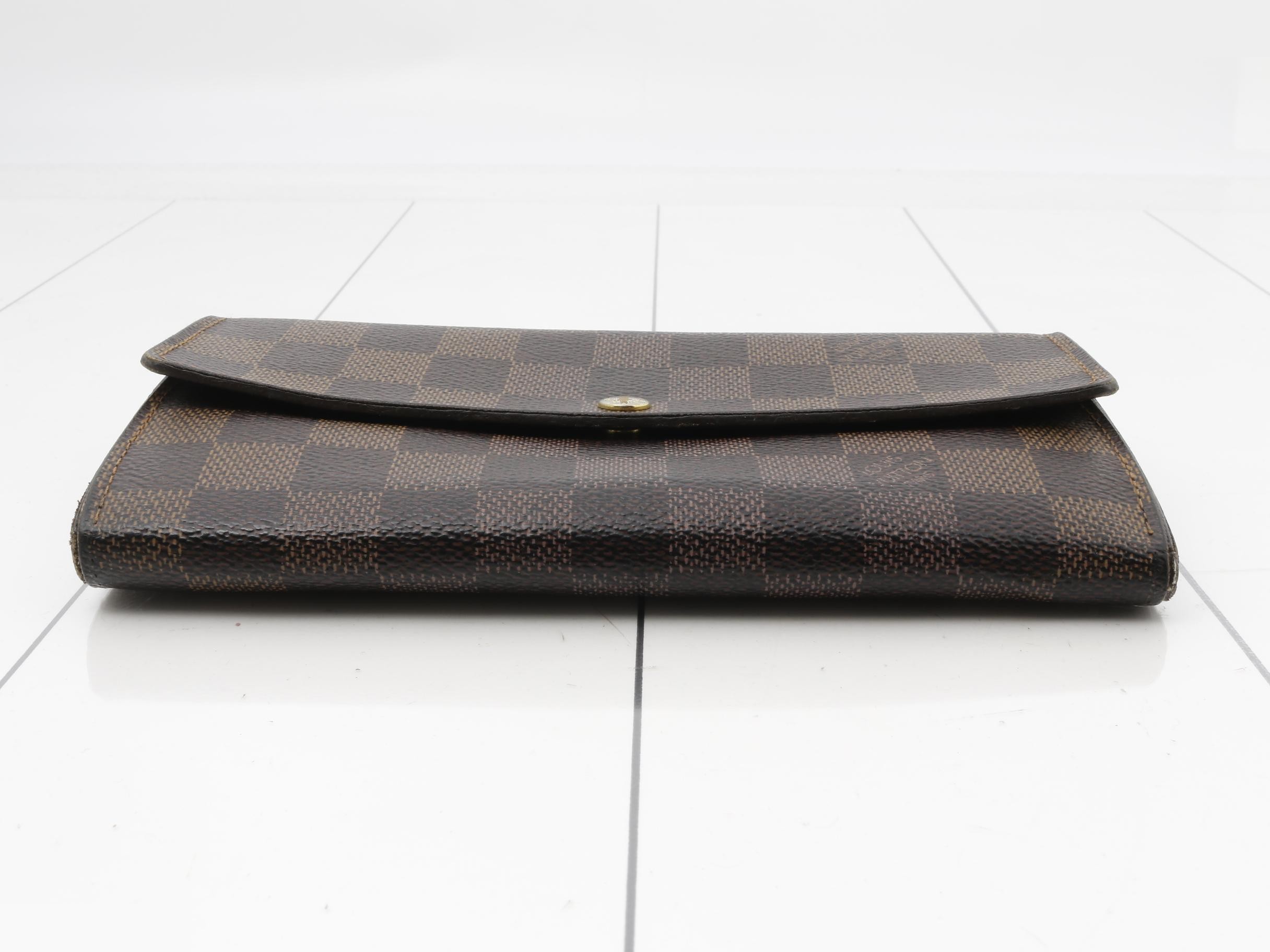 Damier long wallet — view 3