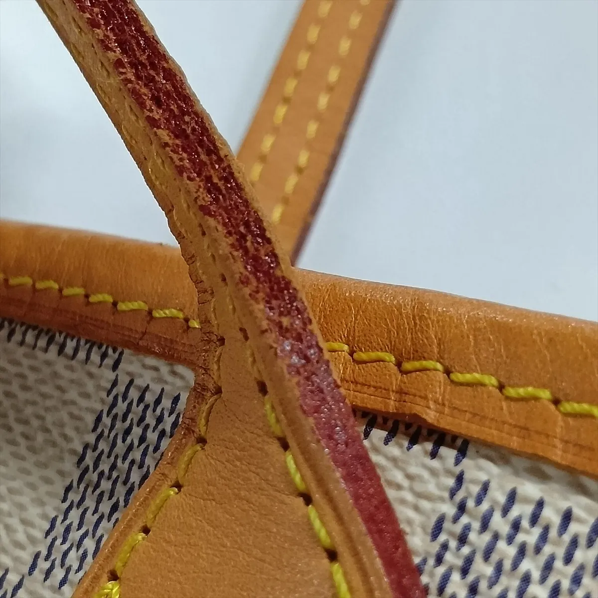 Damier Azur Neverfull MM N41065 GI1178 White — view 15