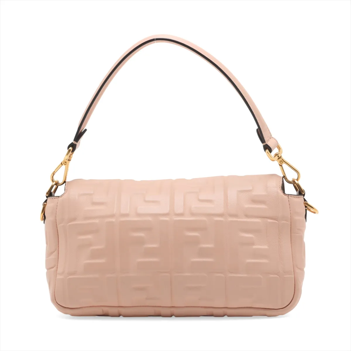 Zucca Bucket Leather 2-Way Shoulder Bag, Beige, 8BR600 — view 2