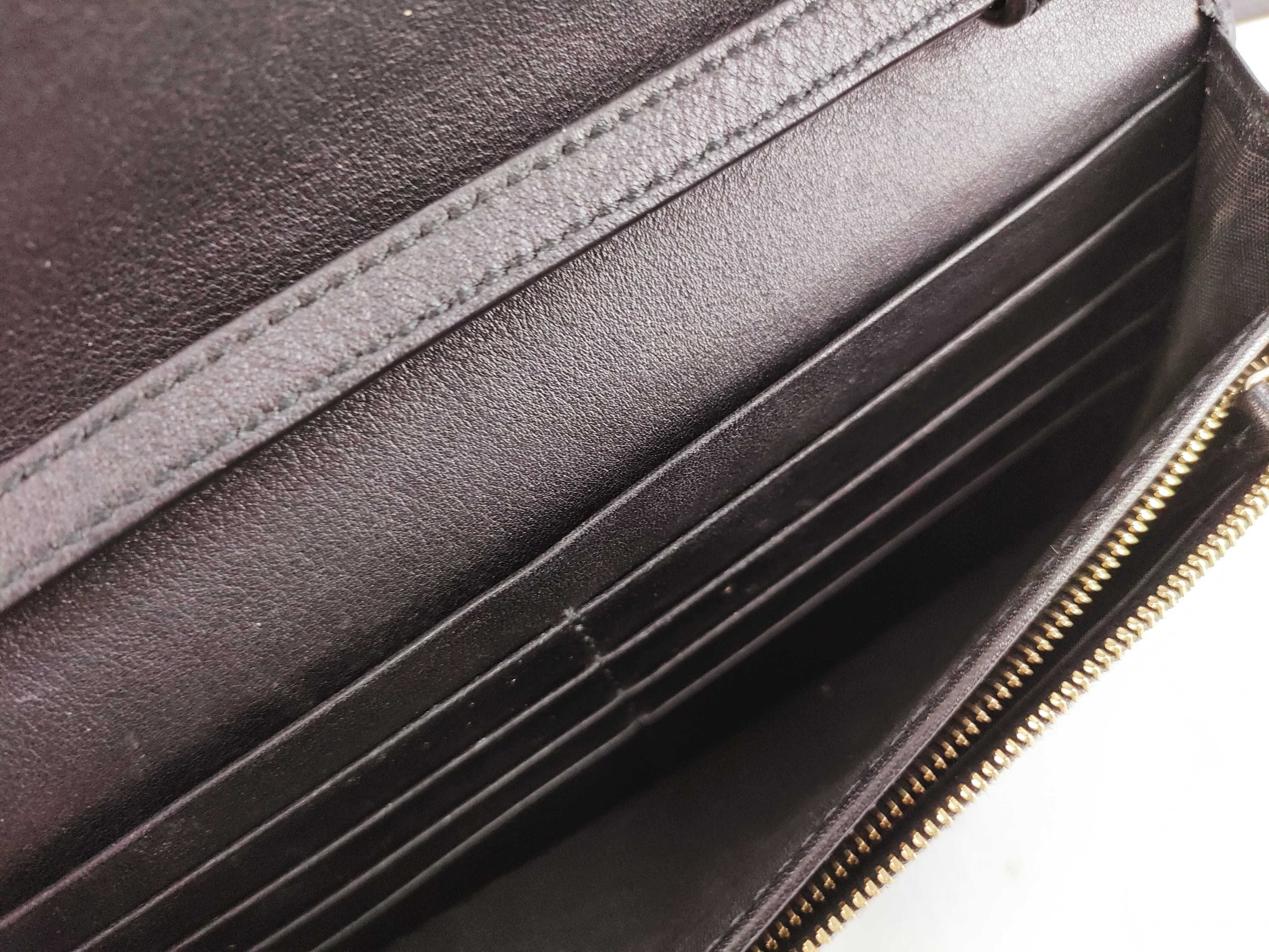 Guccissima Microguccissima Leather Shoulder Wallet Black 466507 Outlet Shoulder Bag — view 10