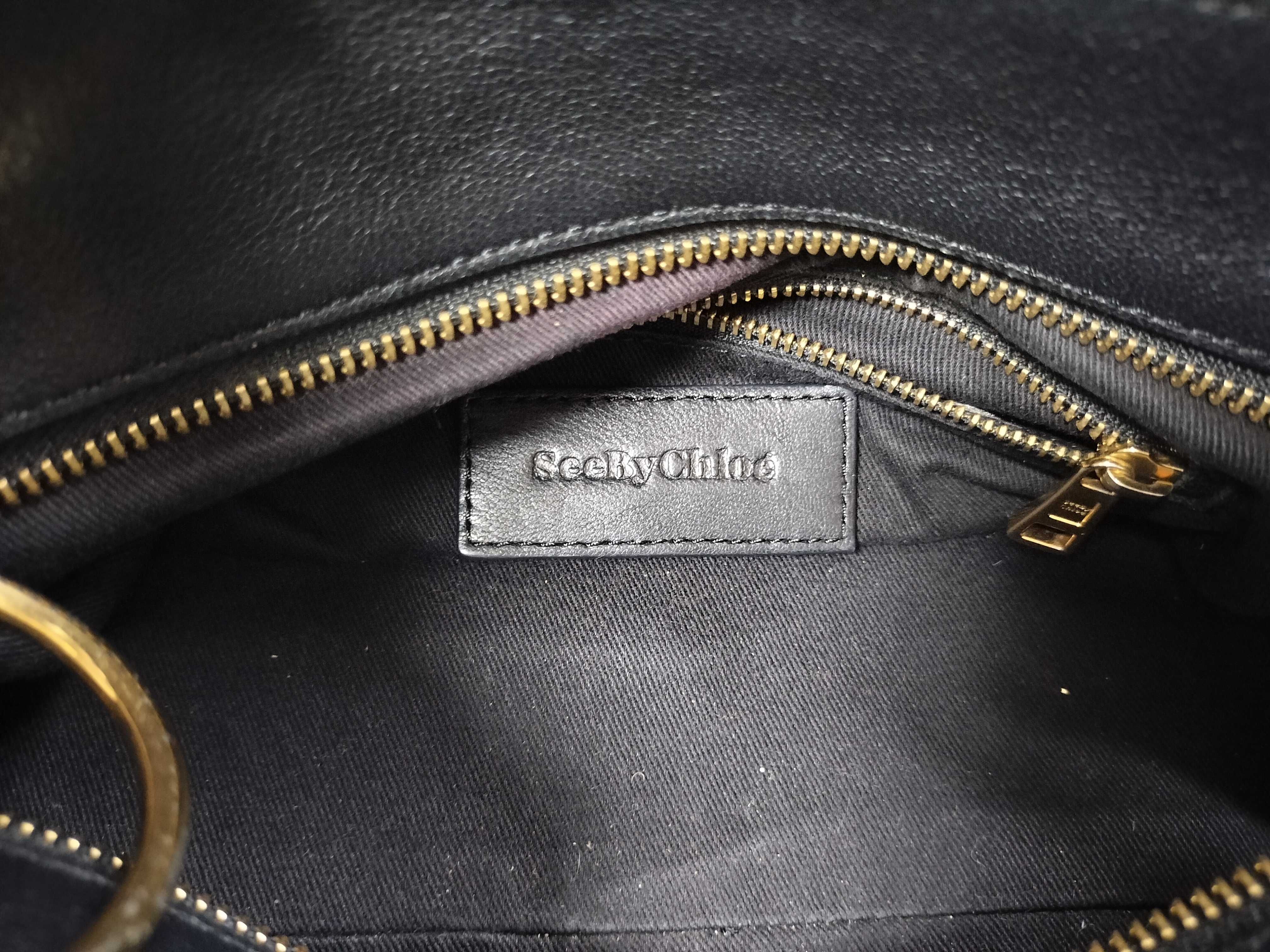 SEE BY CHLOE Leather Shoulder Bag — view 12