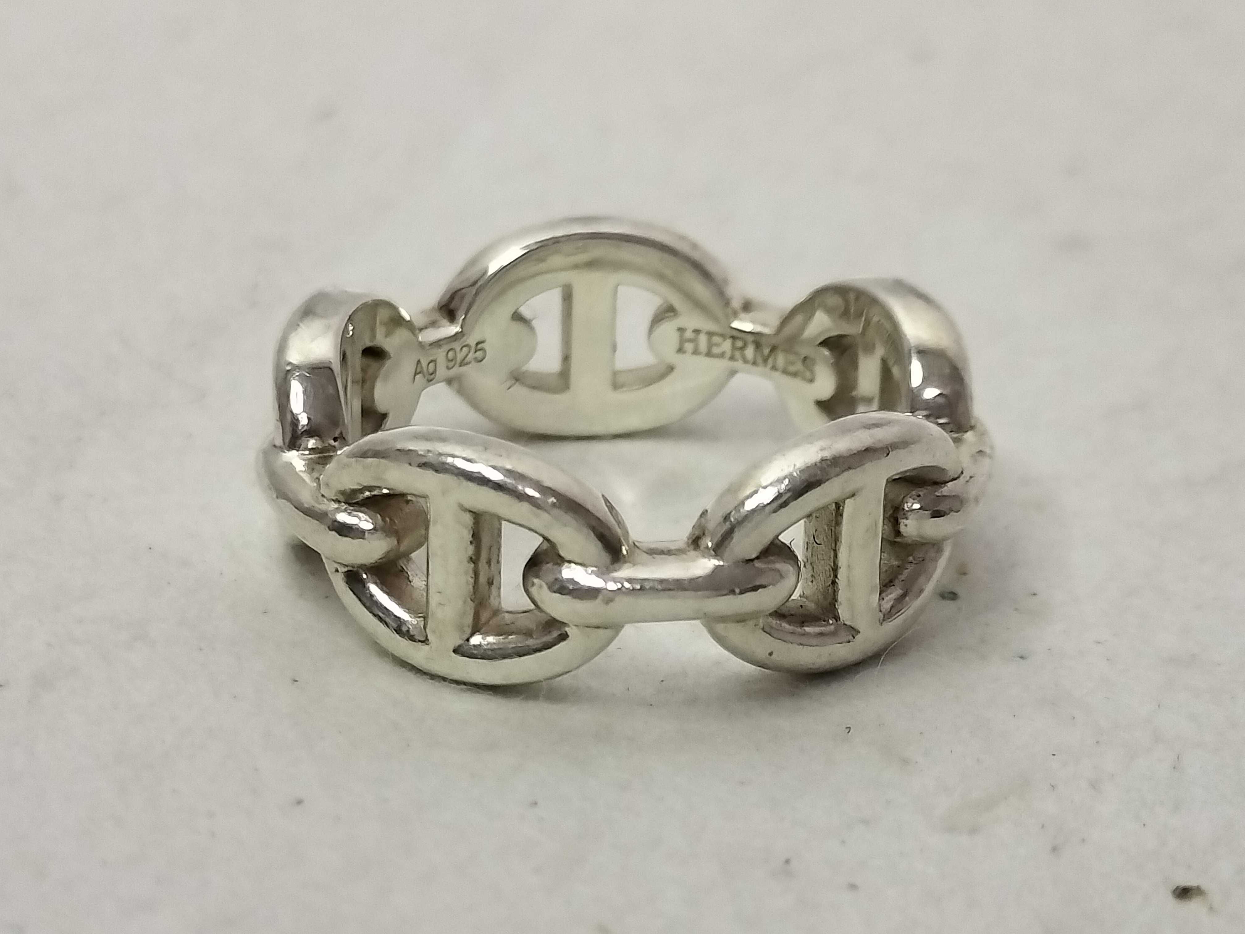 Chaine d'Ancre Silver Ring #51 — view 5