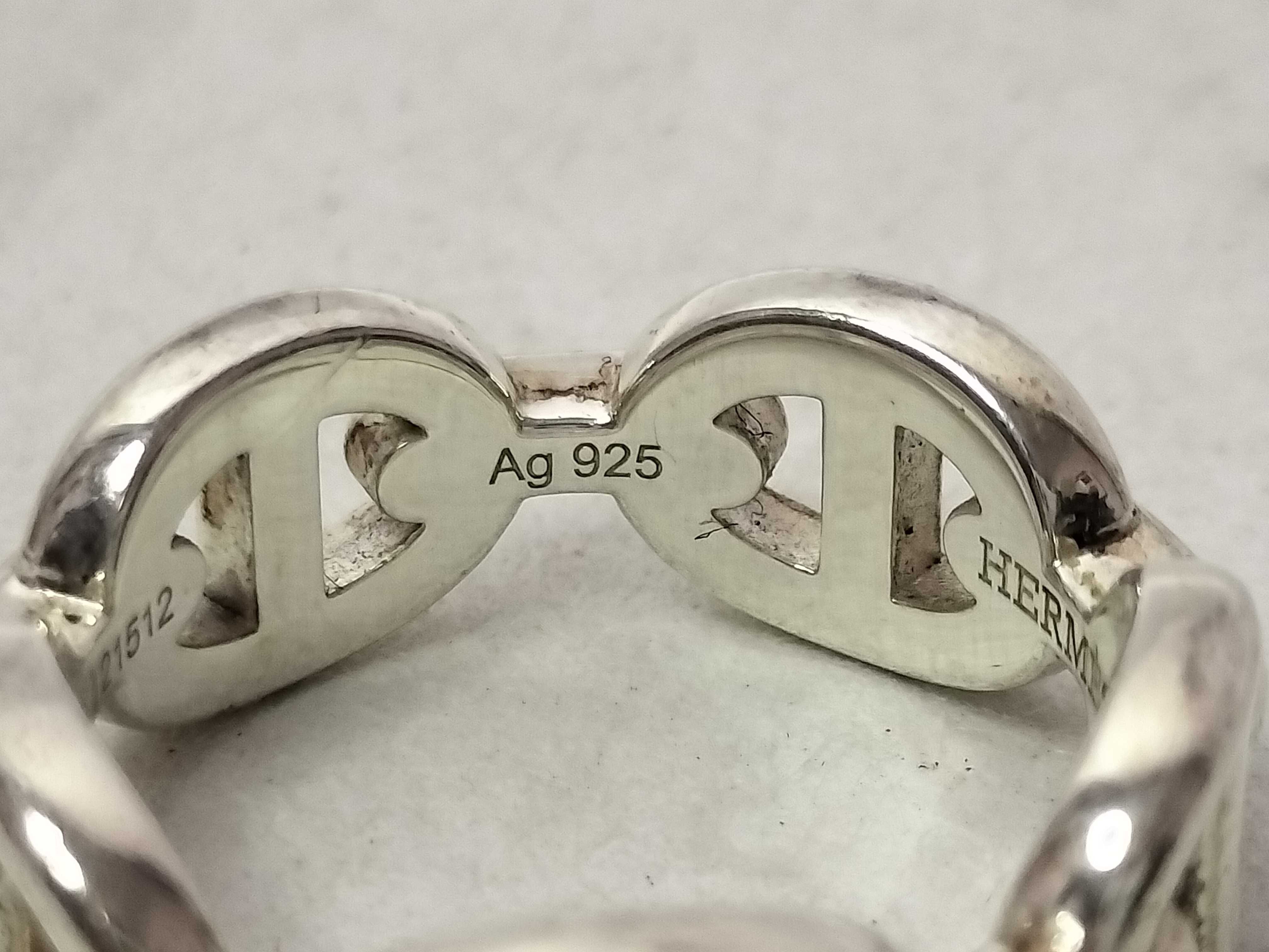 Chaine d'Ancre Silver Ring #51 — view 7