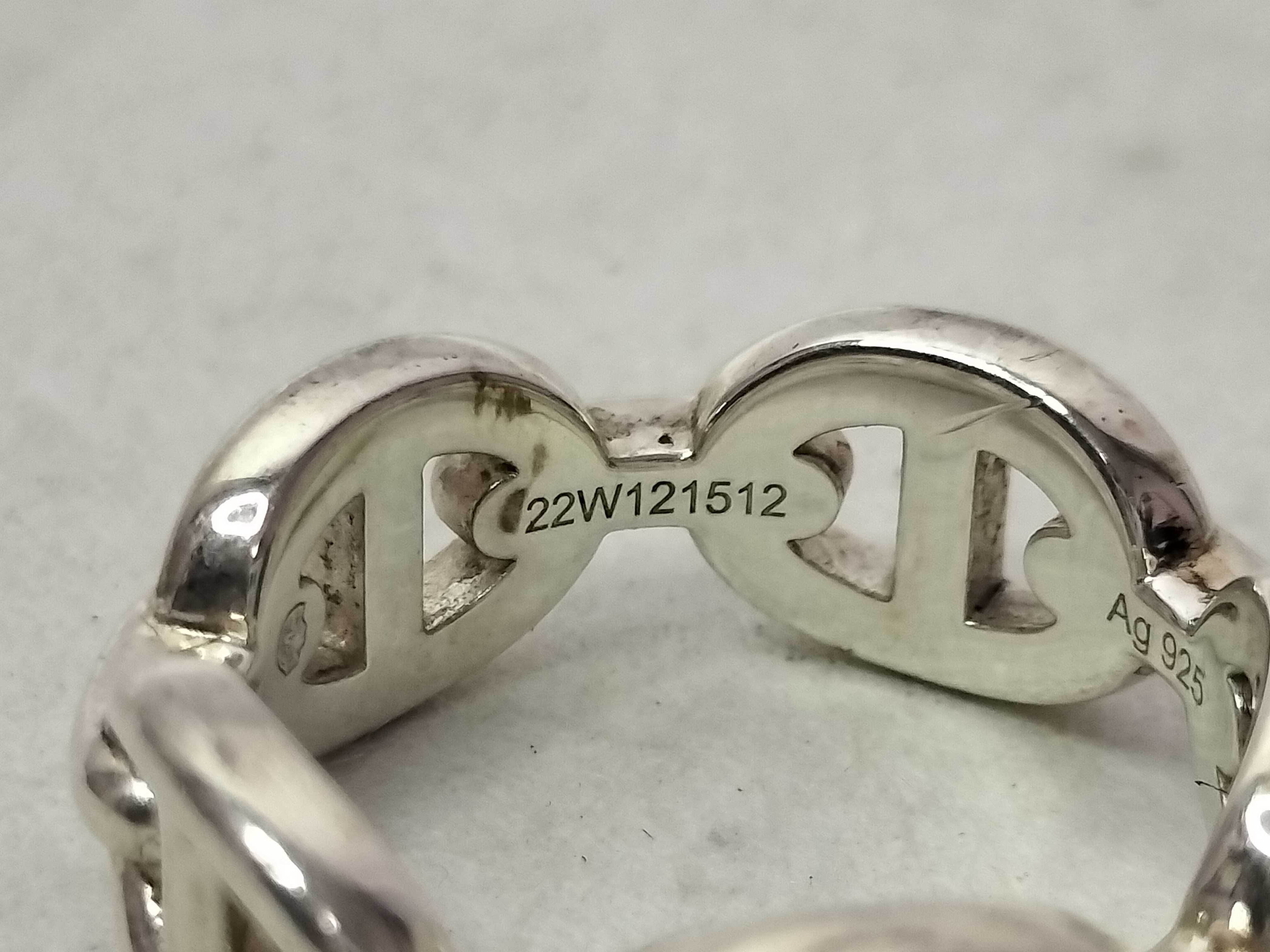 Chaine d'Ancre Silver Ring #51 — view 8