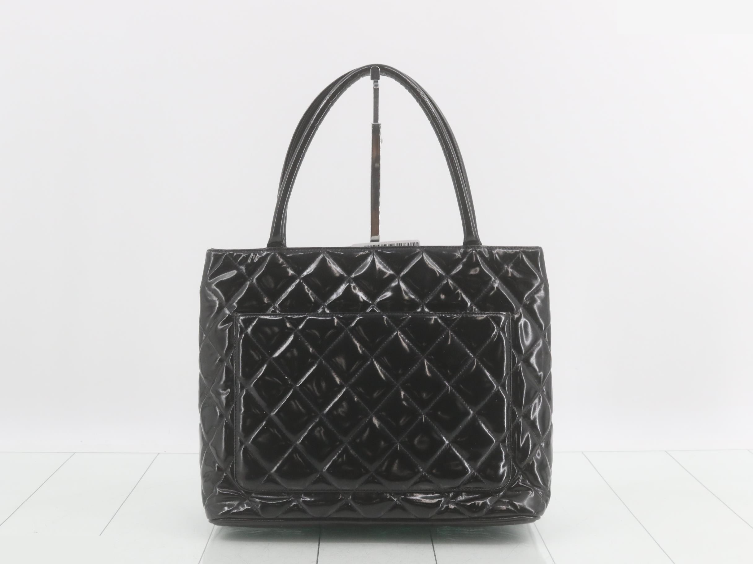 Enamel (bag) Patent leather reissue tote bag — view 2