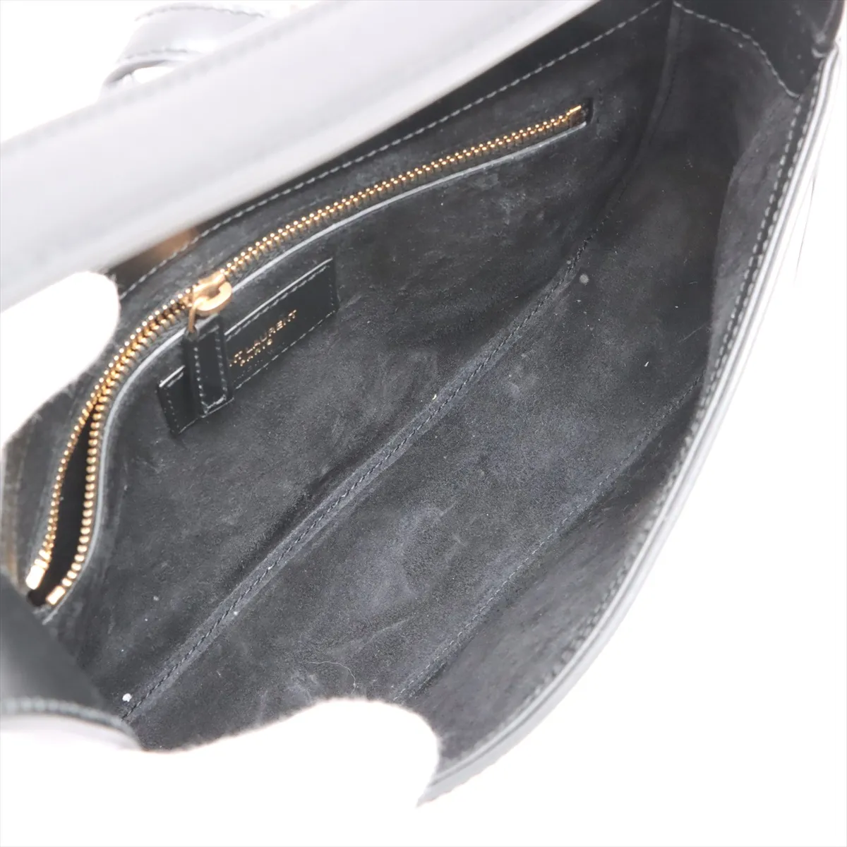 LE 5 A 7 Leather Shoulder Bag Black 657228 — view 6