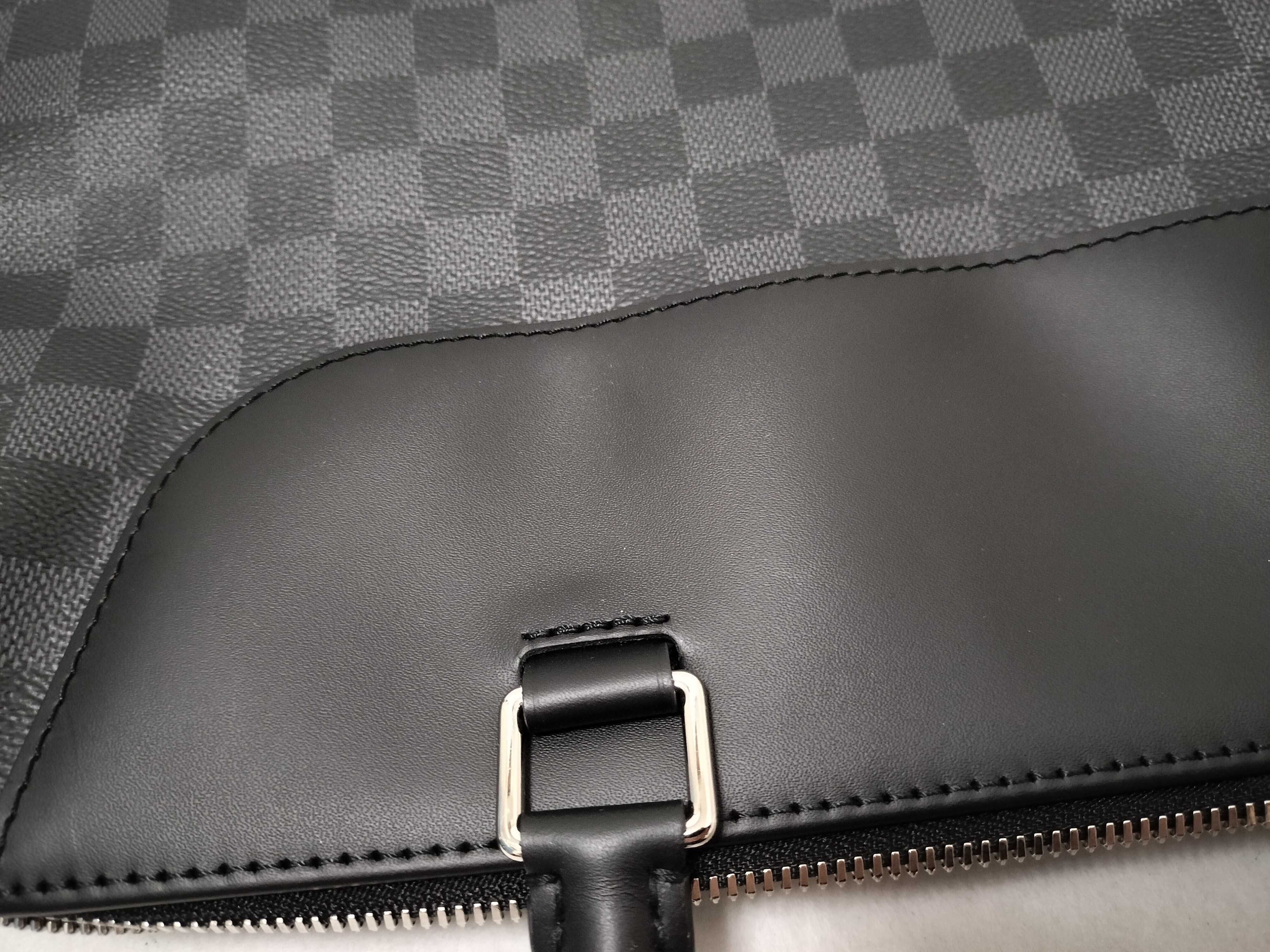 Damier Graphite Port Document Jour N48260 Business Bag — view 15
